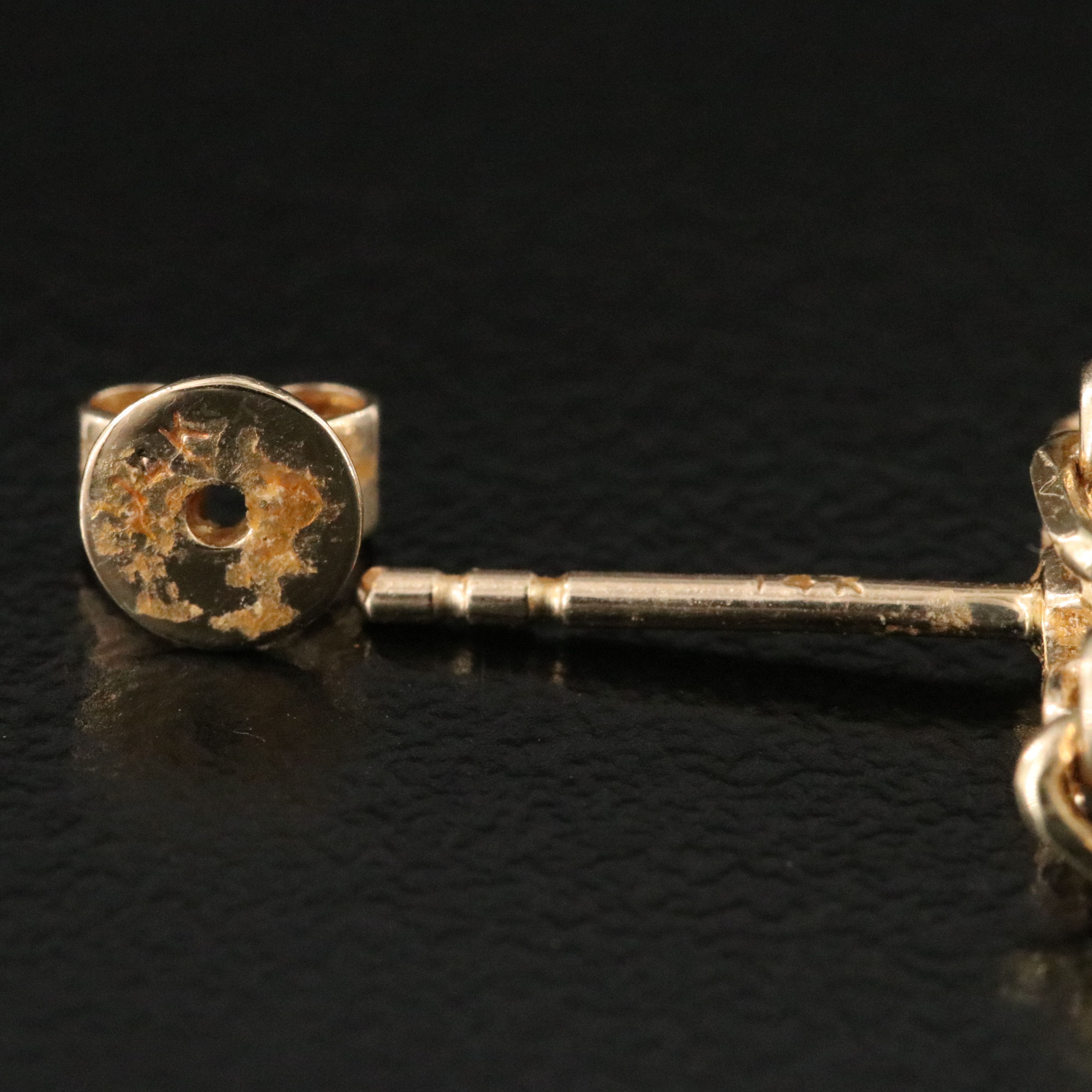 14K 0.37 CTW Diamond Chain Stud Earrings