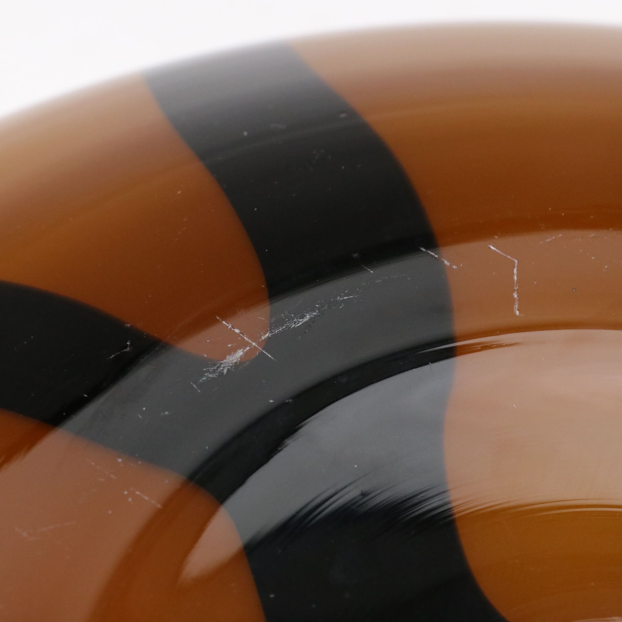 Murano Blown Glass Swirl Vase