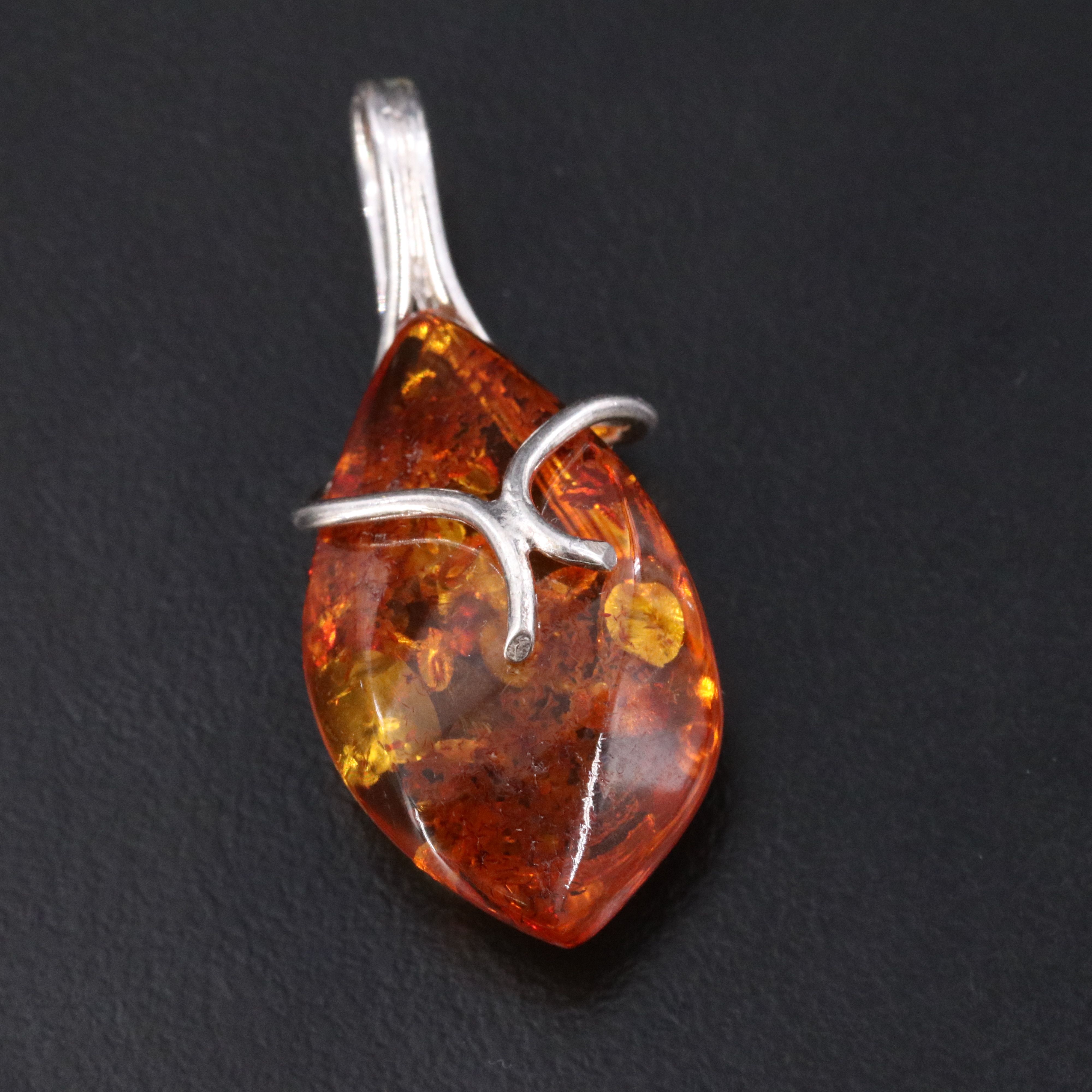 Sterling Amber Jewelry Collection