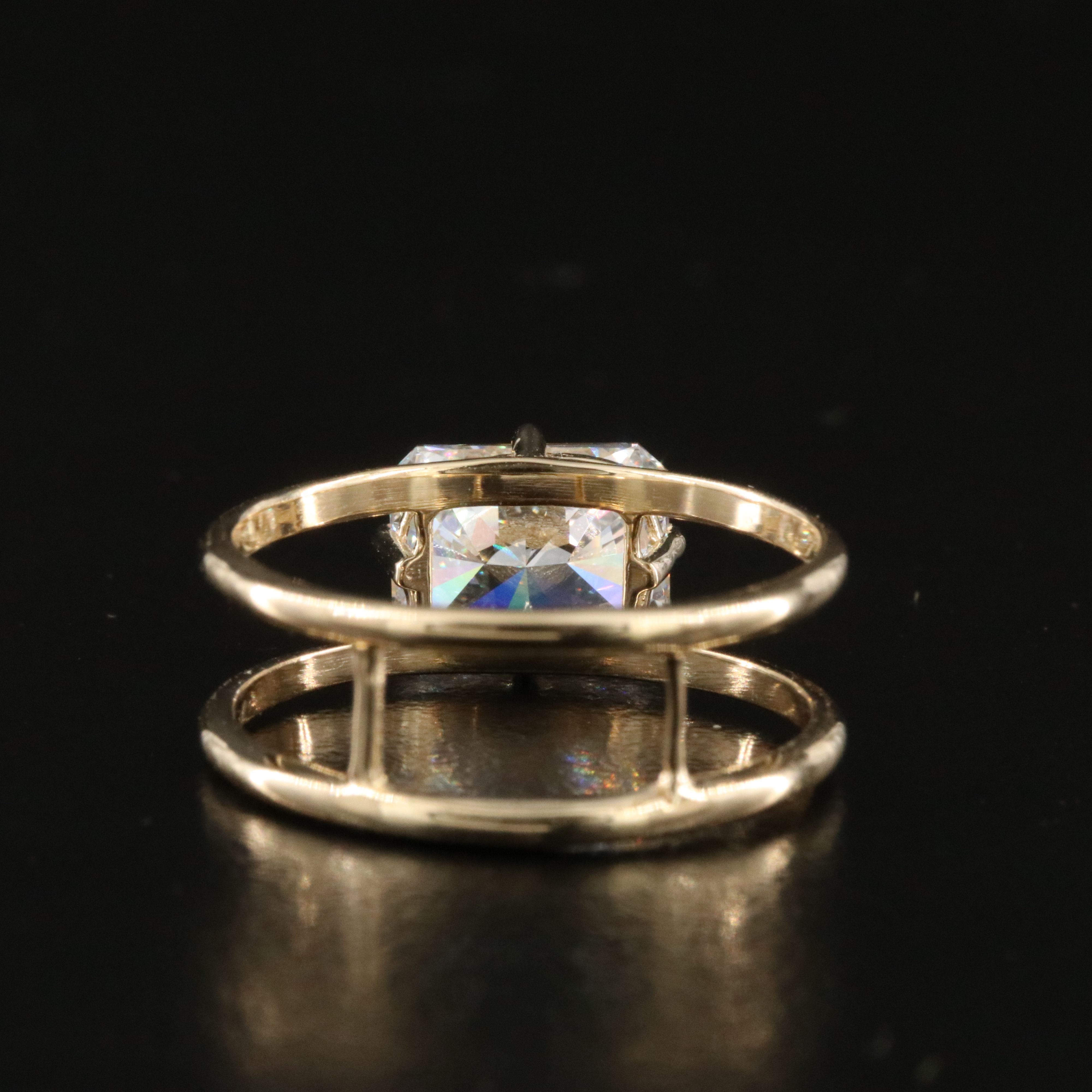 14K 2.09 CT Lab Grown Diamond Ring with IGI Report