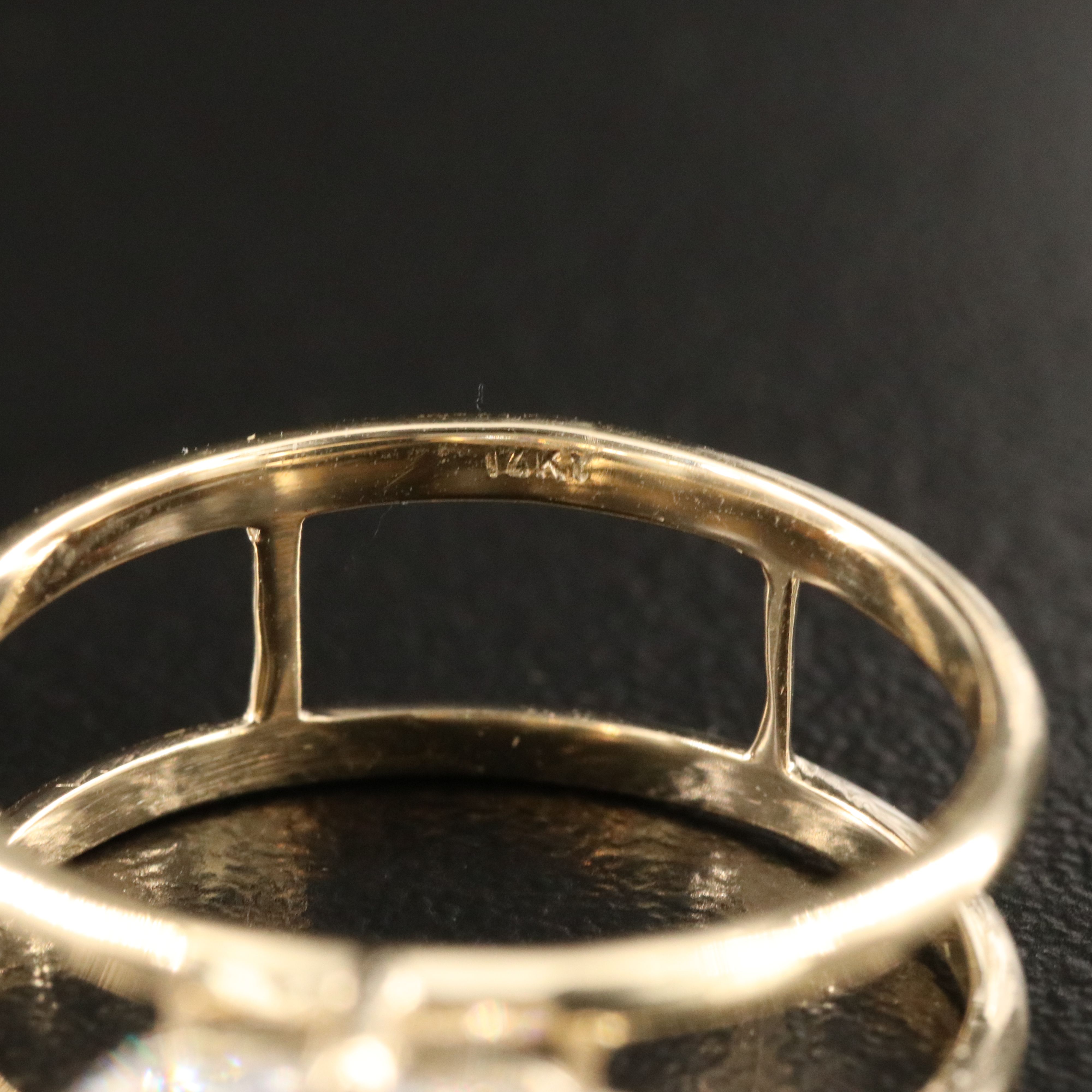 14K 2.09 CT Lab Grown Diamond Ring with IGI Report