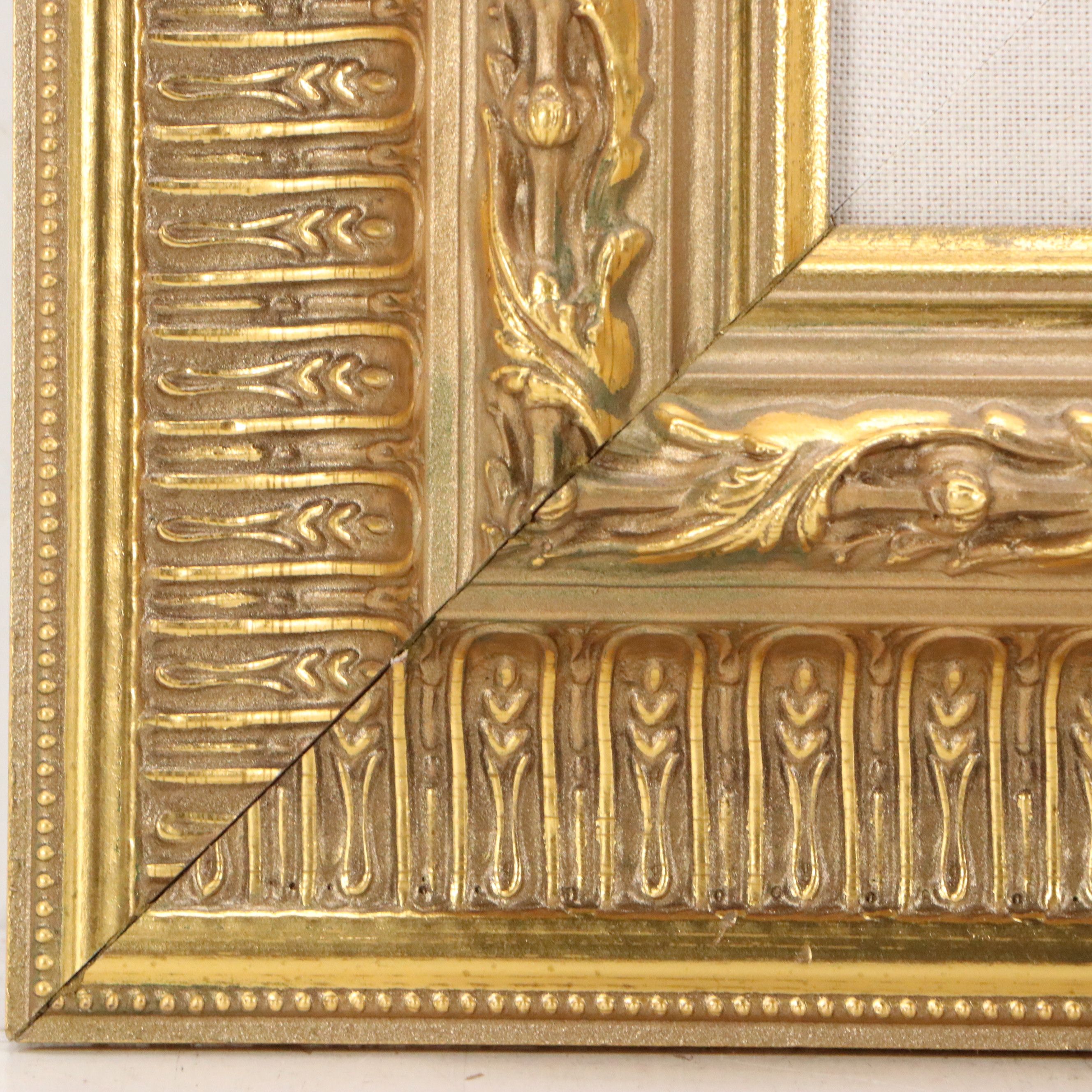 Offset Lithograph After Harold Rigaud of Village Scene