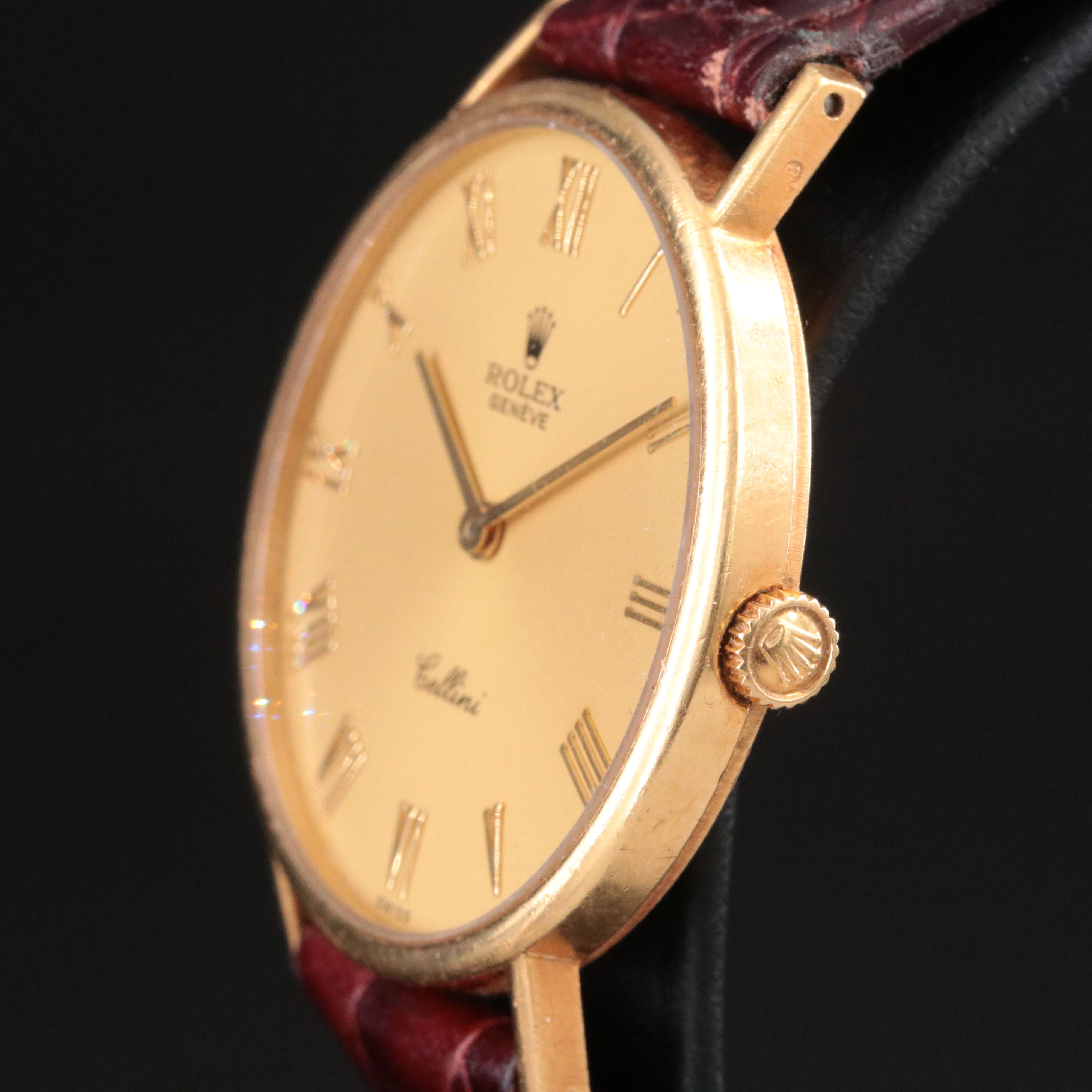 1987 - 1988 Rolex Cellini 18K Stem Wind Watch Ref. 5112