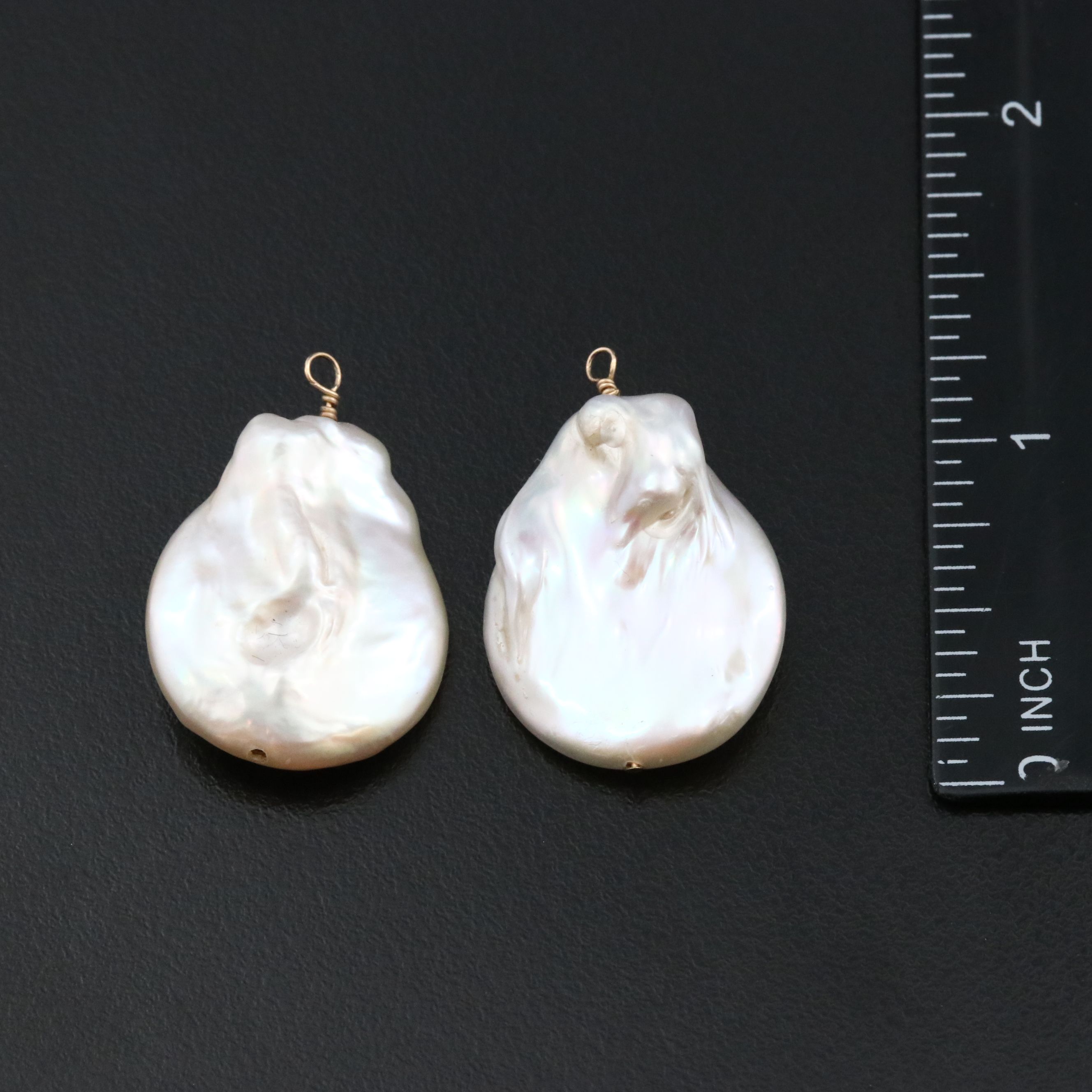 Baroque Pearl Earring Enhancers