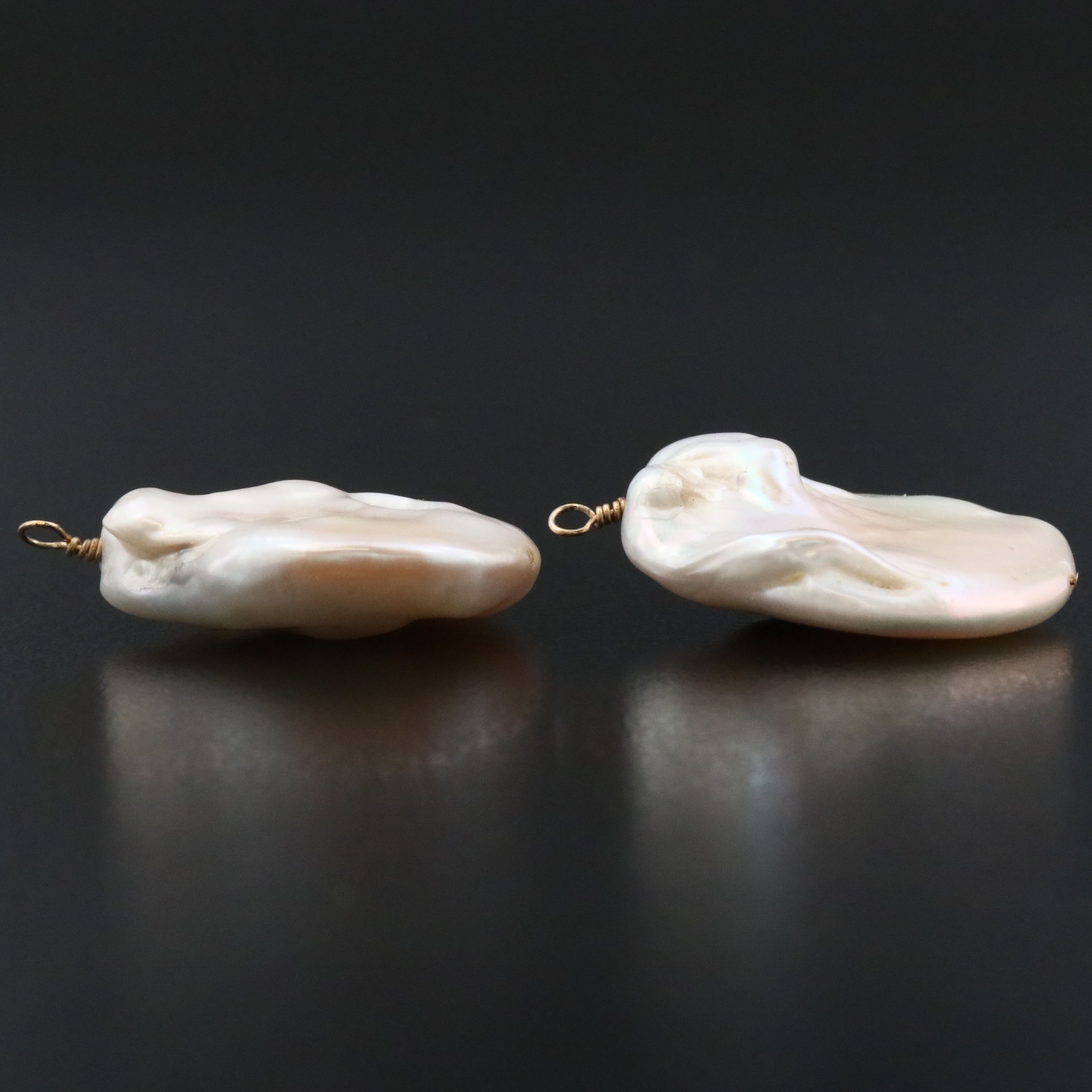 Baroque Pearl Earring Enhancers