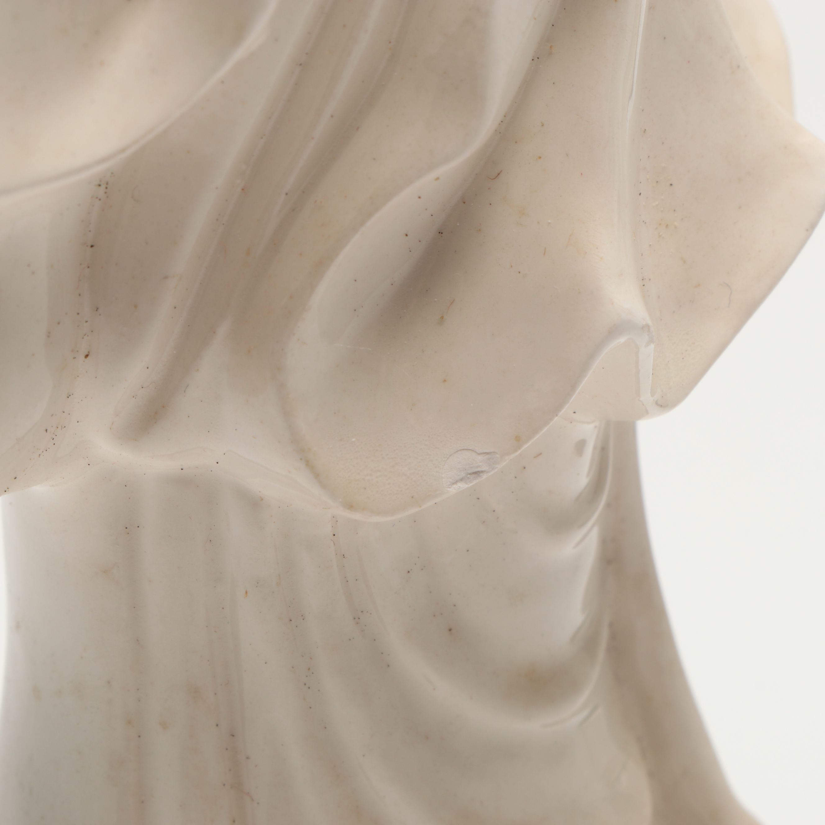 Royal Orleans Korean Guanyin Ceramic Figures, Mid to Late 20th C.