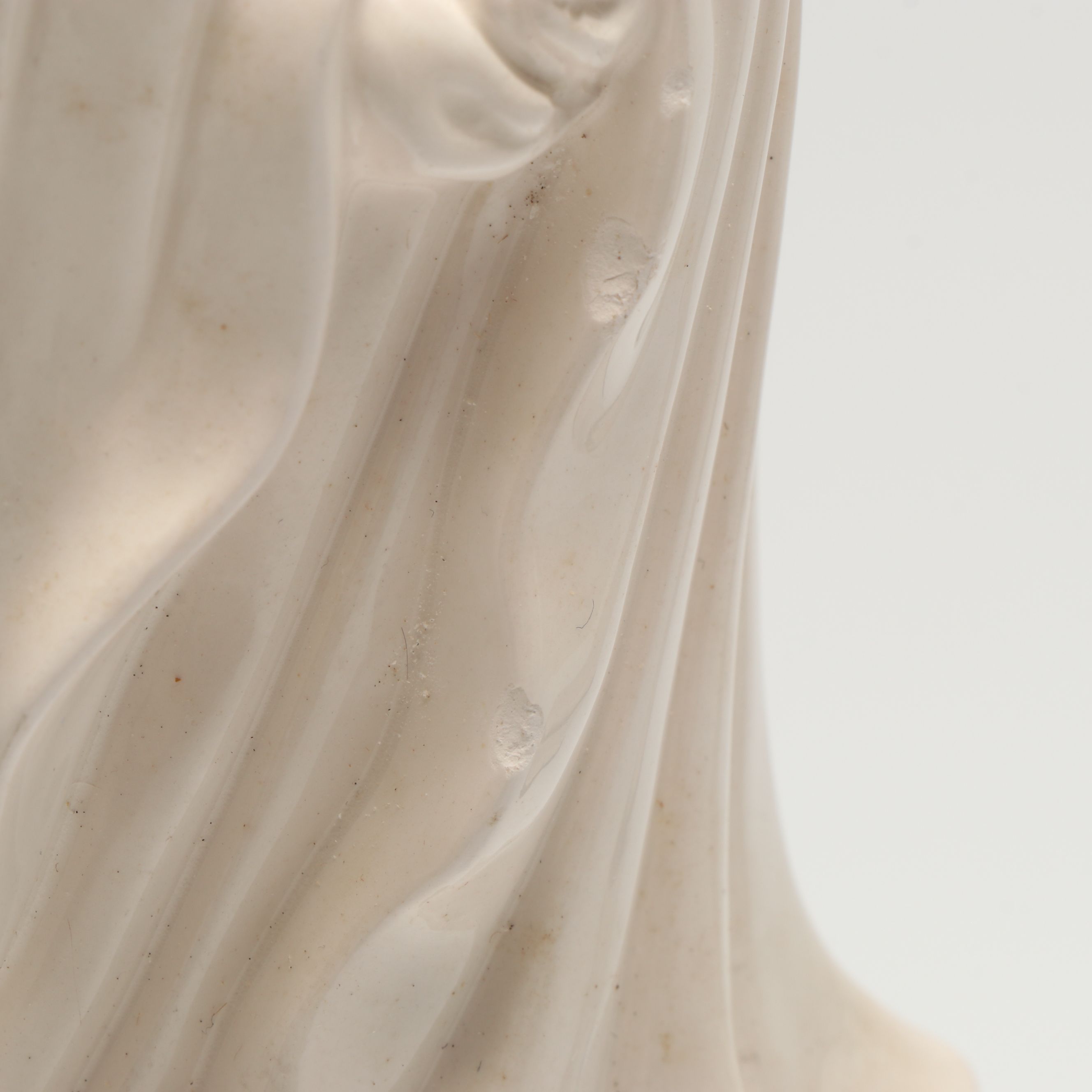 Royal Orleans Korean Guanyin Ceramic Figures, Mid to Late 20th C.