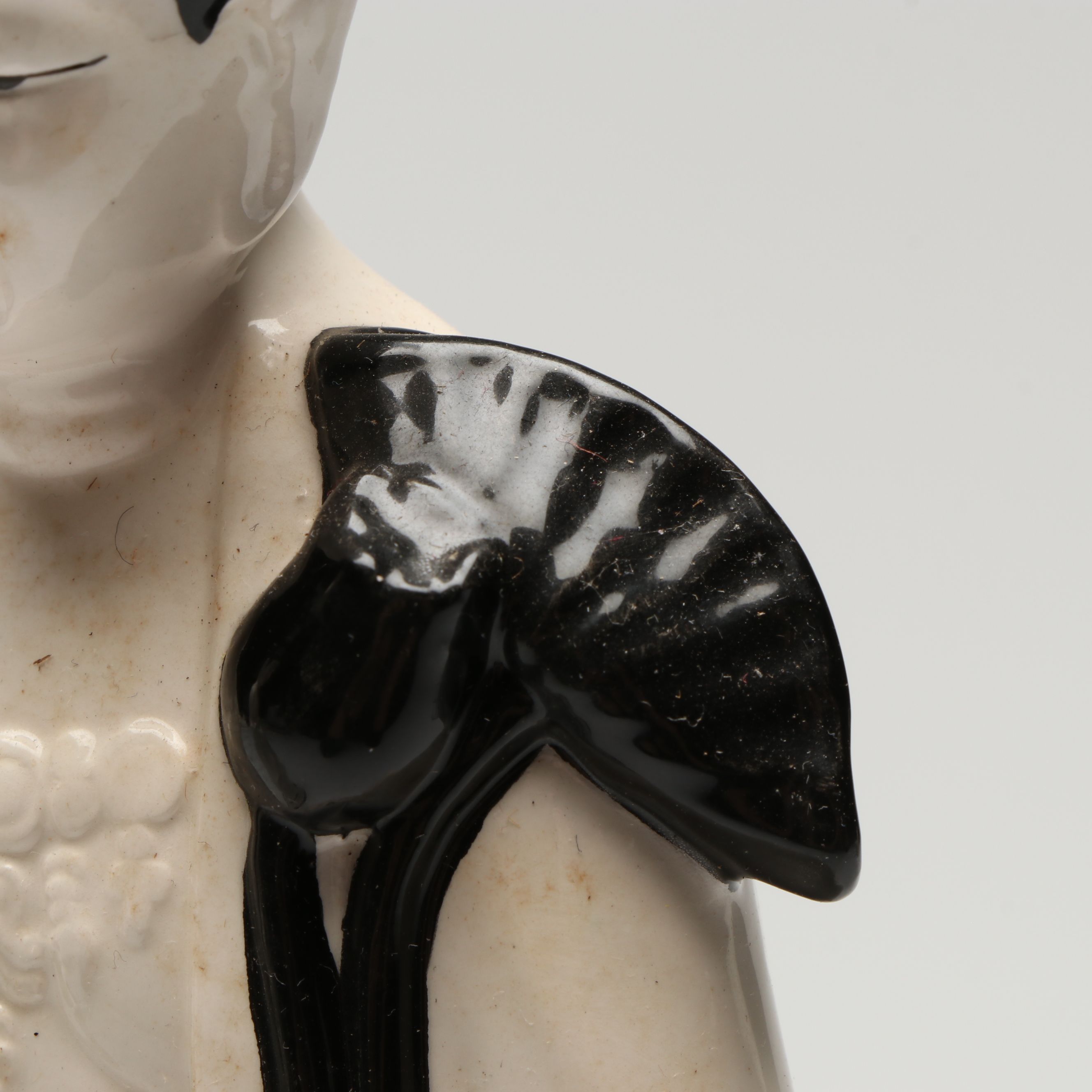 Royal Orleans Korean Guanyin Ceramic Figures, Mid to Late 20th C.