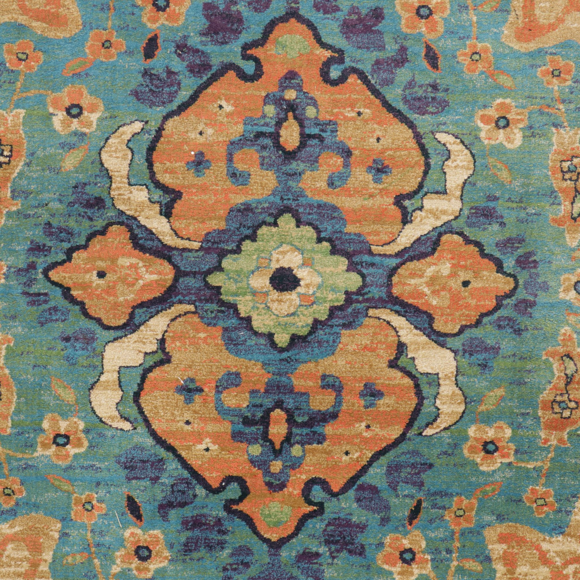 7'11 x 10'10 Machine Made Orian Rugs "Mattador Bone" Area Rug