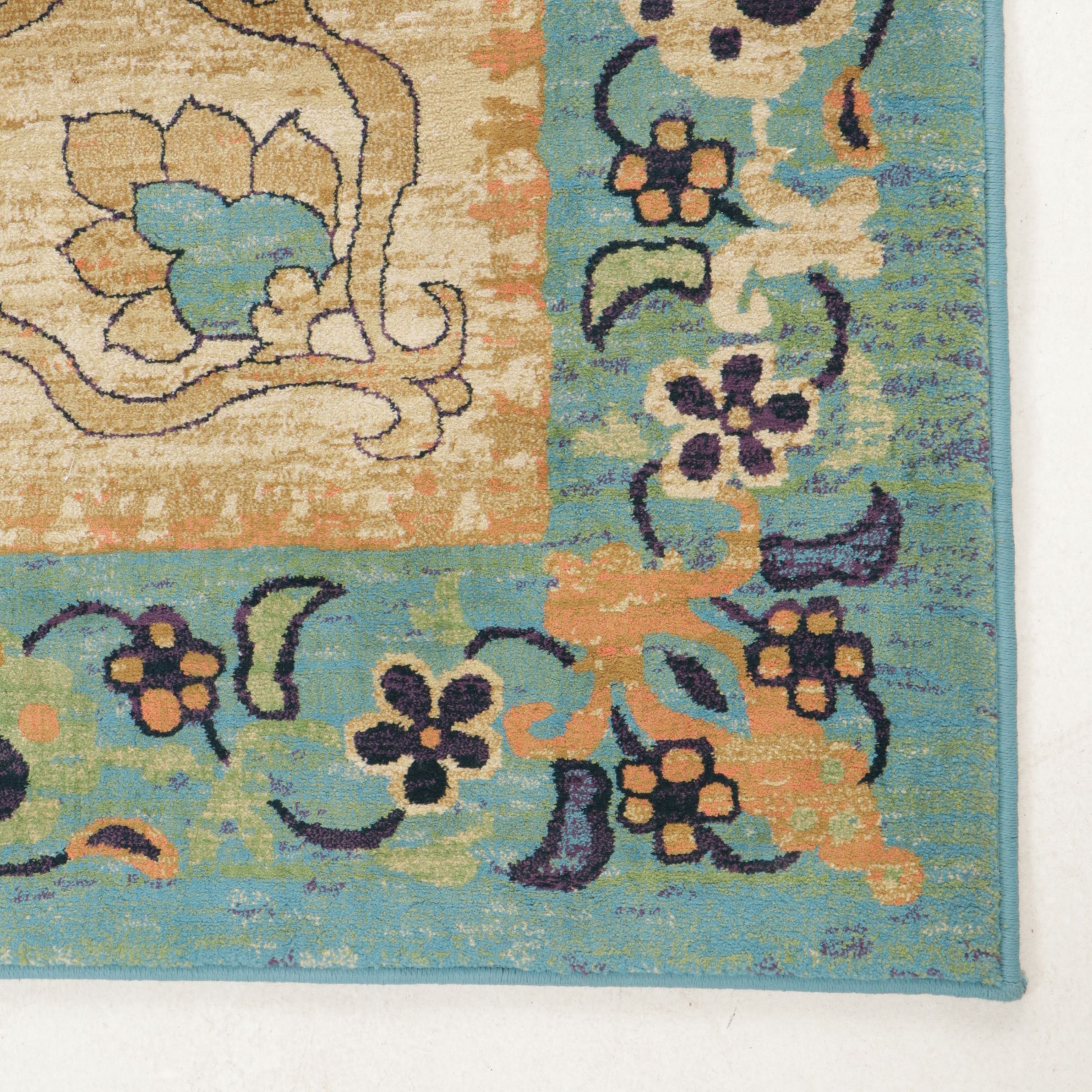 7'11 x 10'10 Machine Made Orian Rugs "Mattador Bone" Area Rug