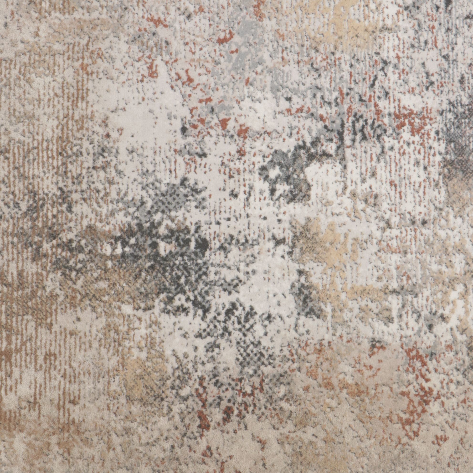 8' x 10' Machine Made Modern Abstract Area Rug