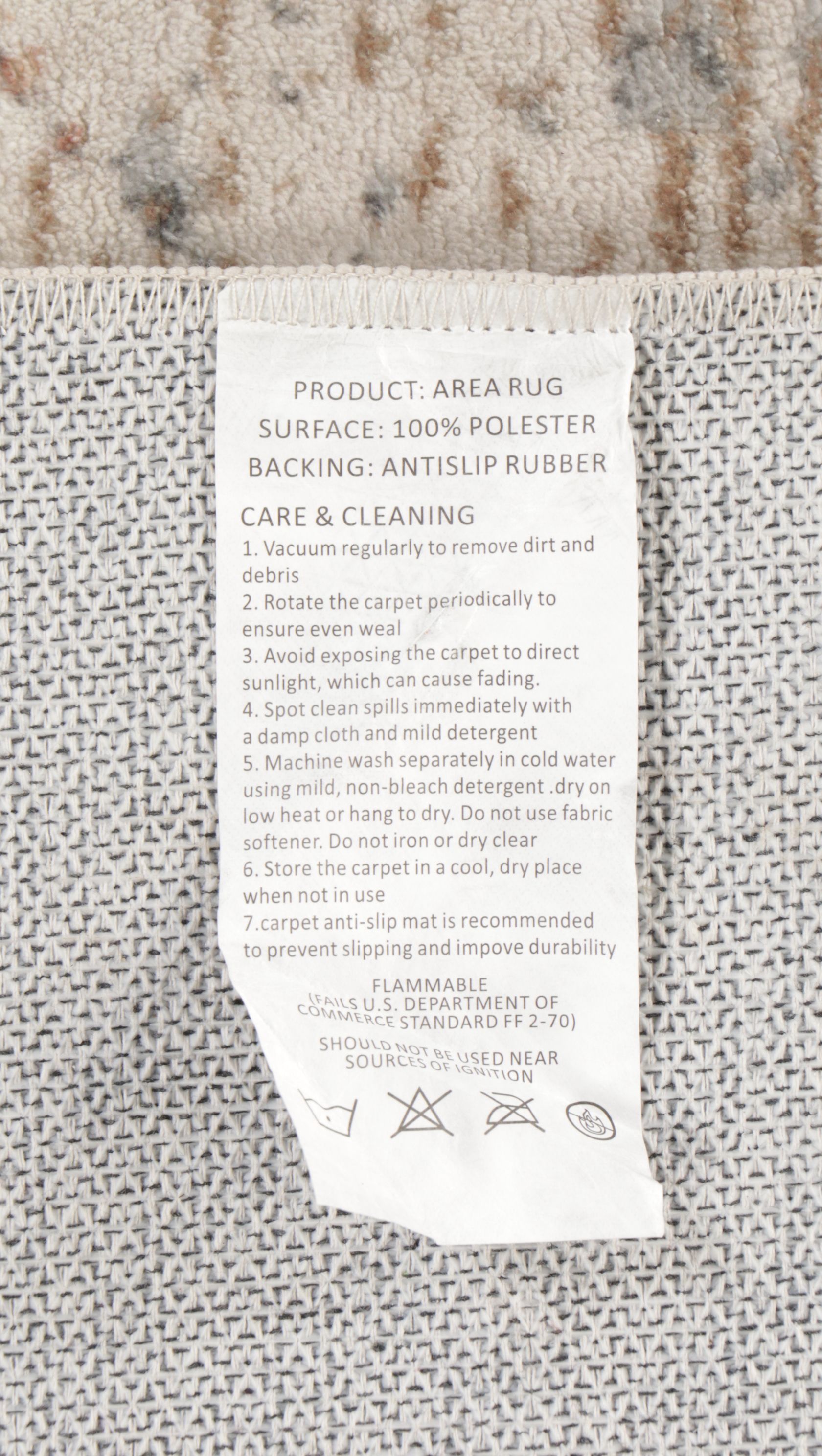 8' x 10' Machine Made Modern Abstract Area Rug