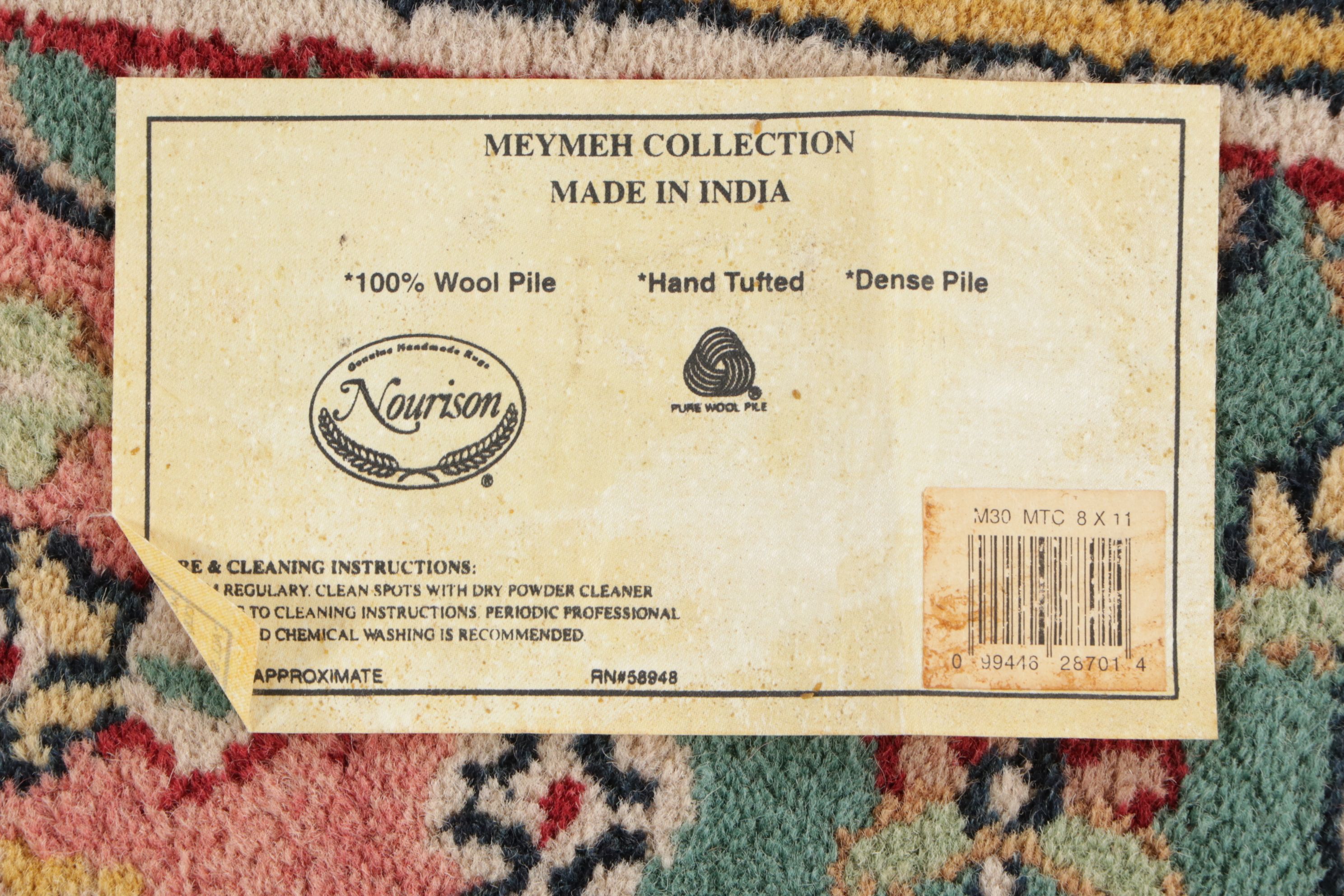 8'11 x 11'5 Hand-Tufted Nourison "Meymeh Collection" Area Rug