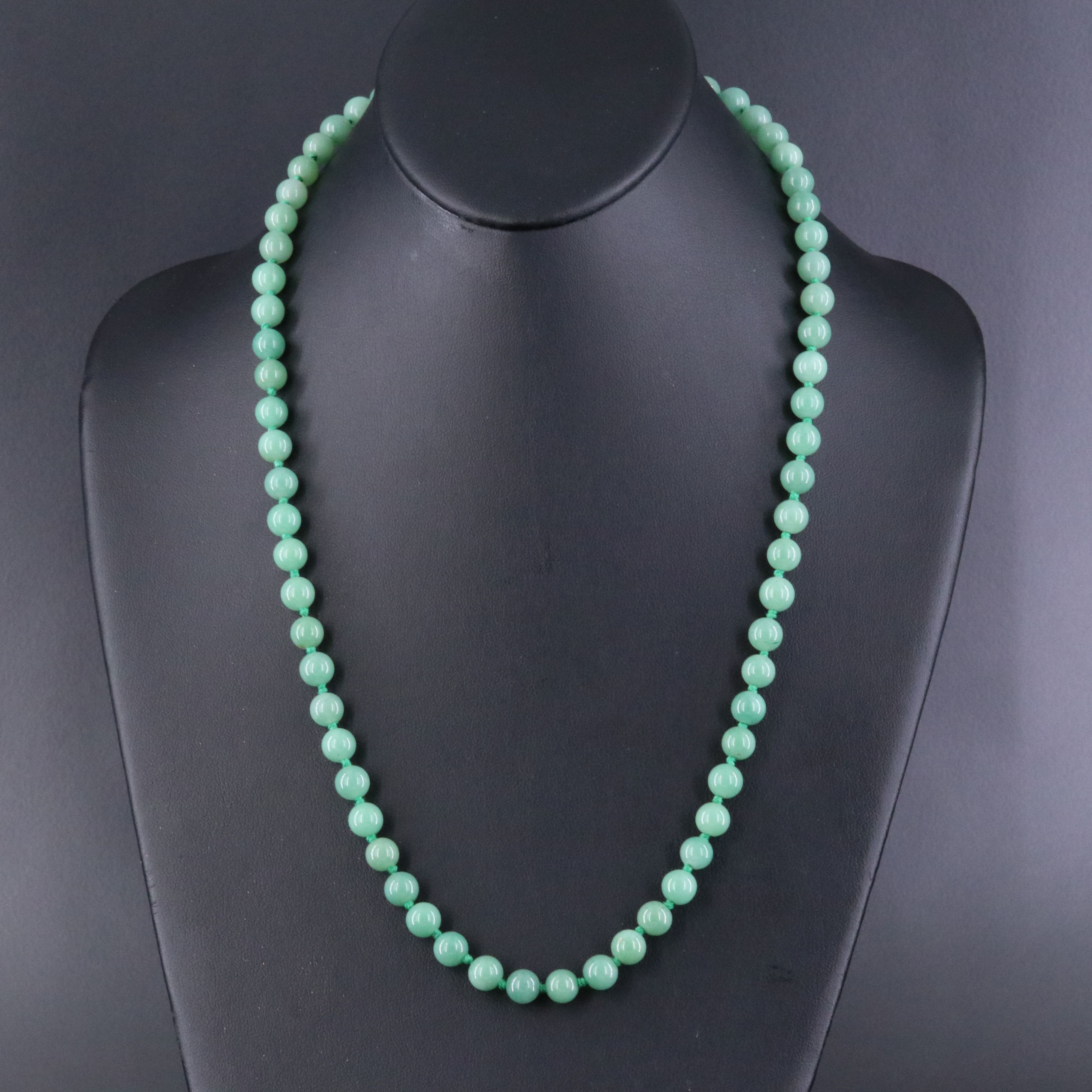 Aventurine Bead Necklace