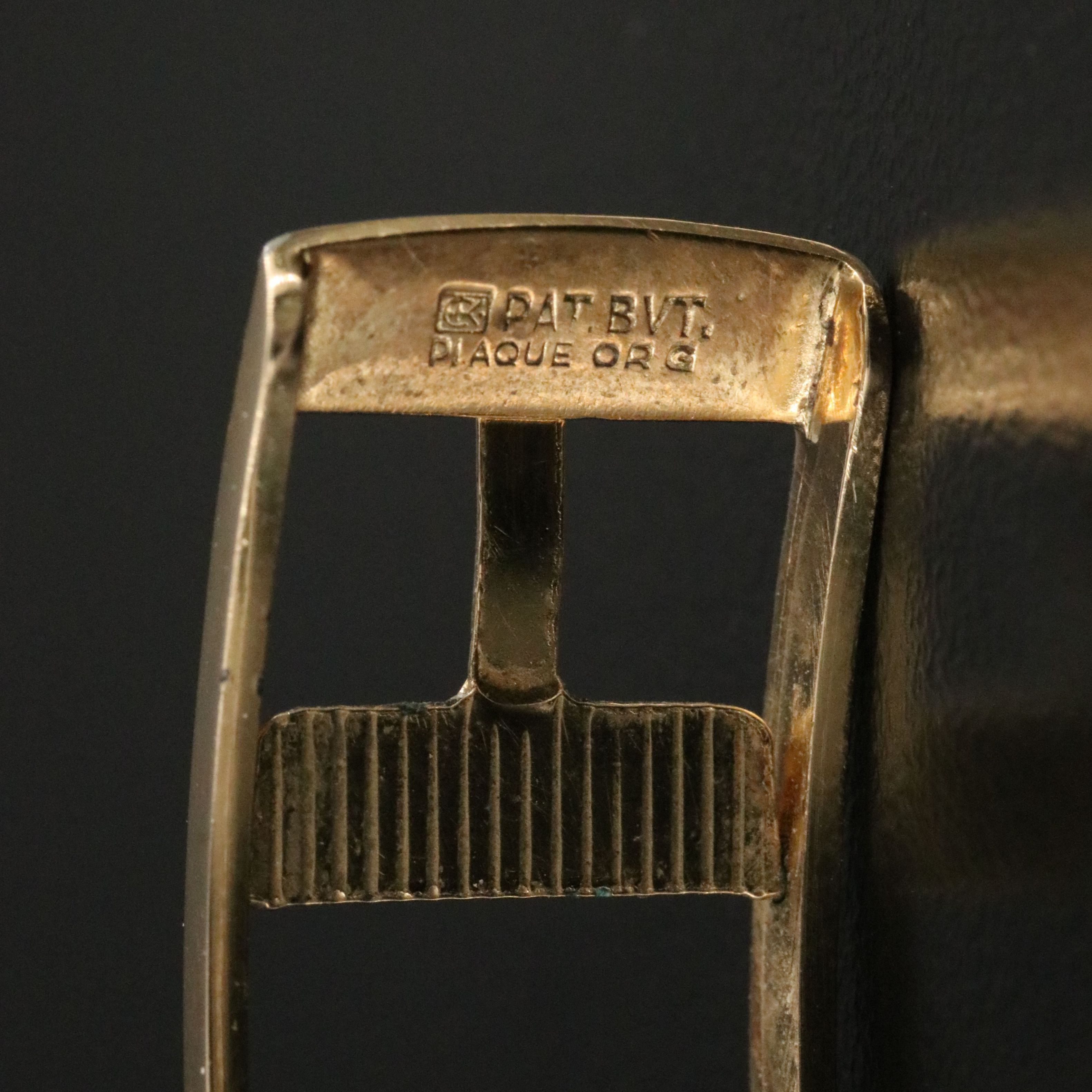 Vintage Omega Genève Tank Blue Vignette Dial Dress Watch #5110469