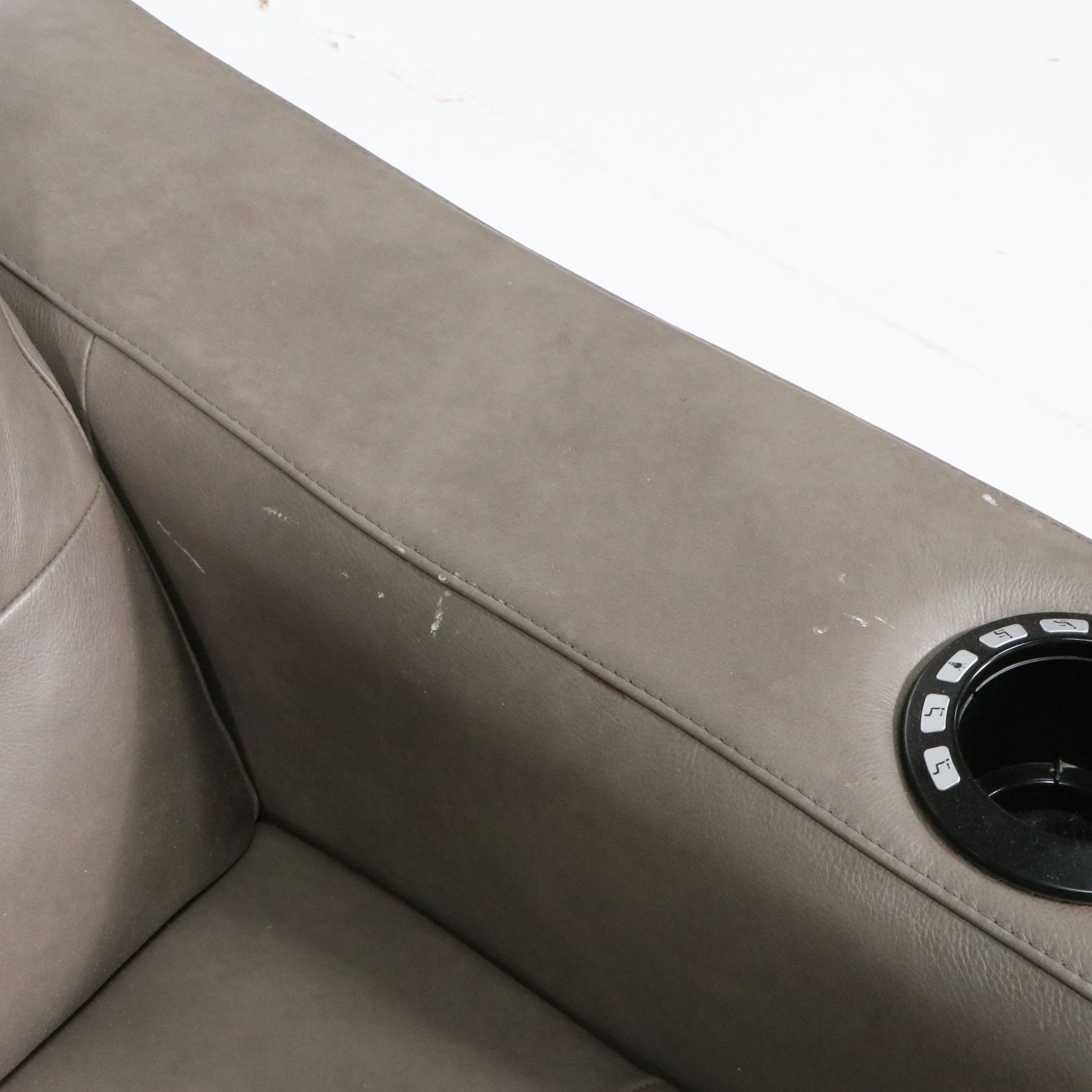 Elran Power Reclining Loveseat with Integrated Tech, 21st Century