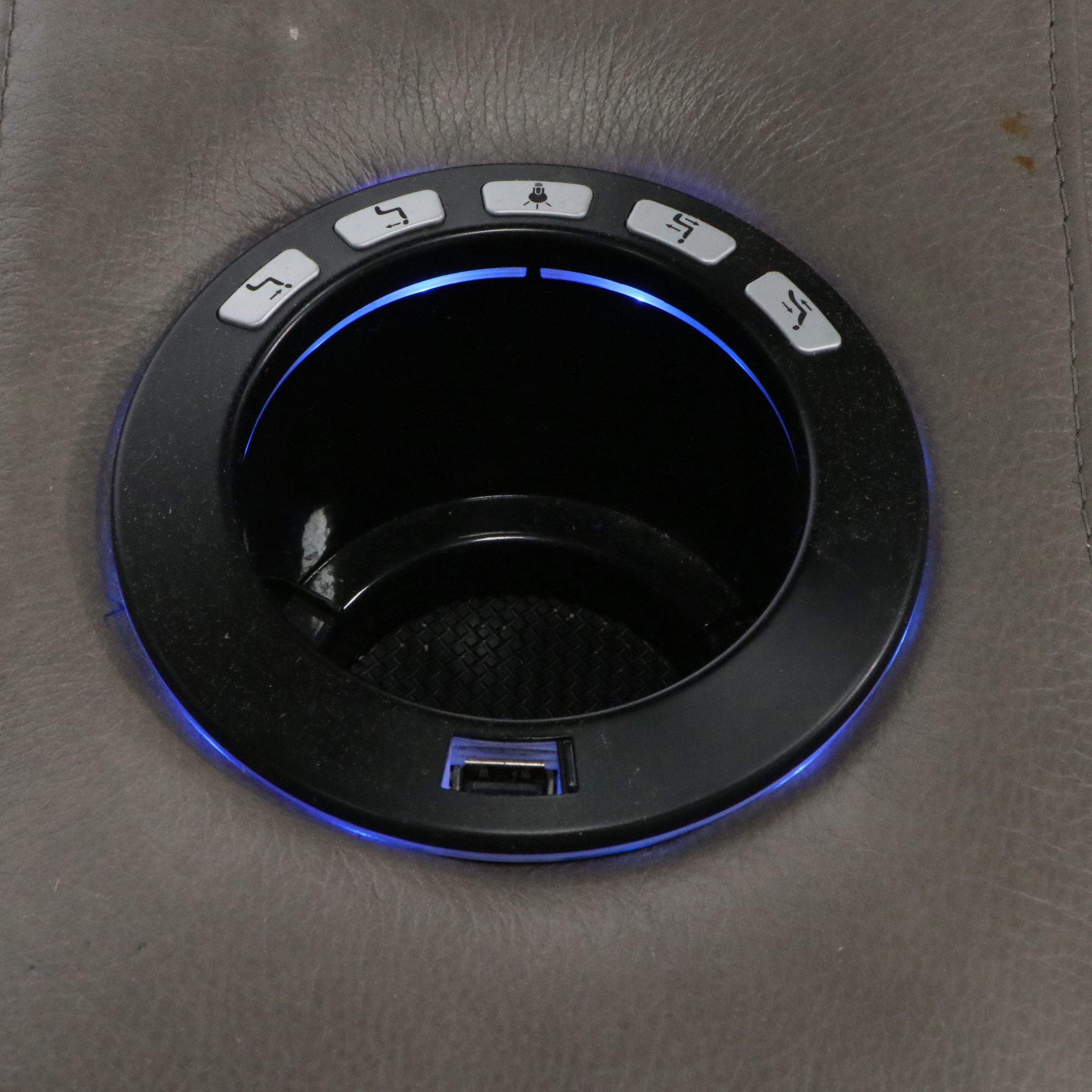 Elran Power Reclining Loveseat with Integrated Tech, 21st Century