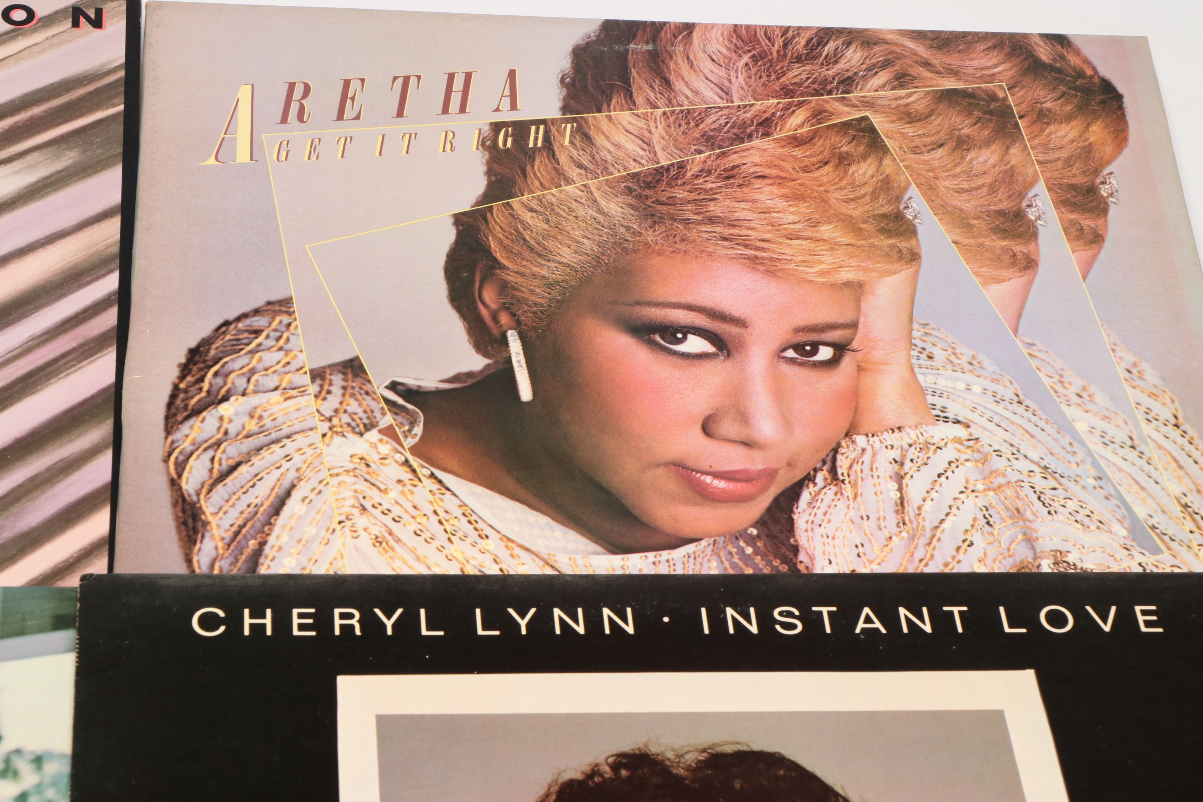 Aretha Franklin, Stevie Wonder, Tina Turner, and More Vinyl Record Albums