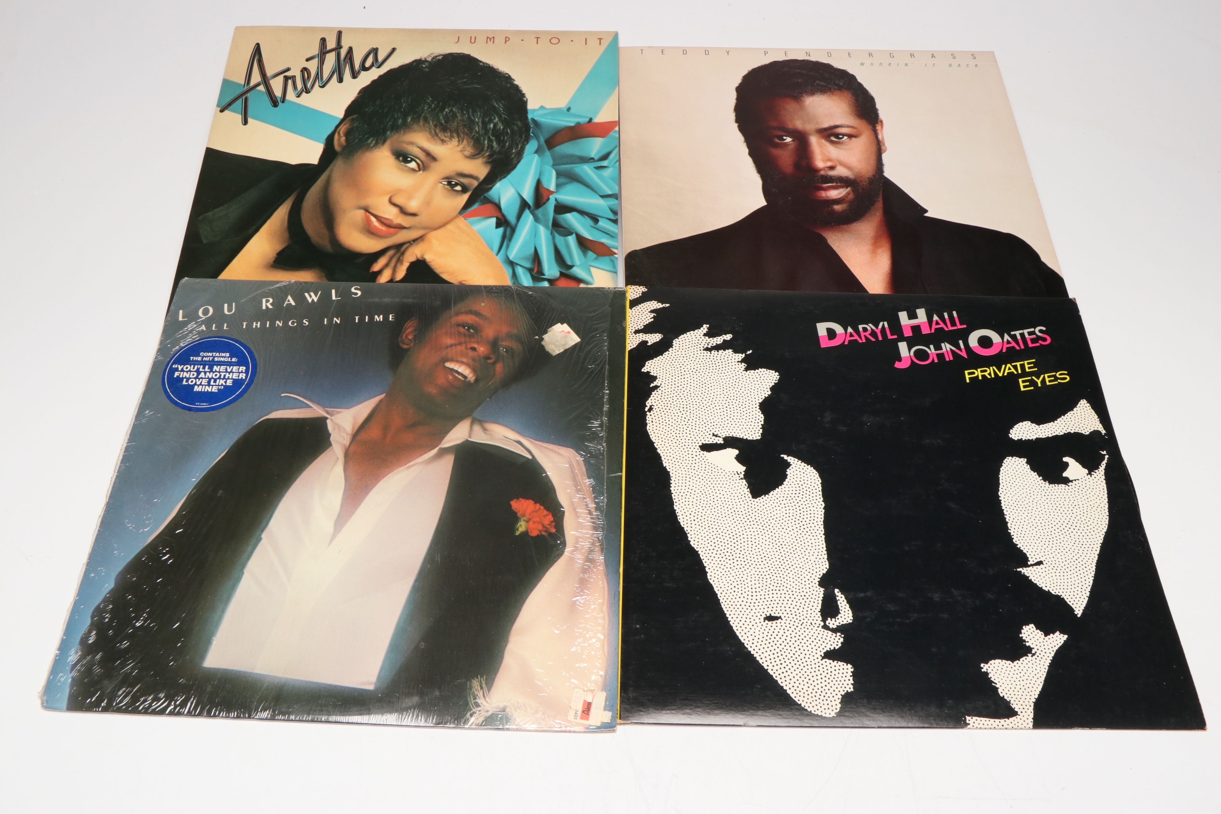 Aretha Franklin, Stevie Wonder, Tina Turner, and More Vinyl Record Albums