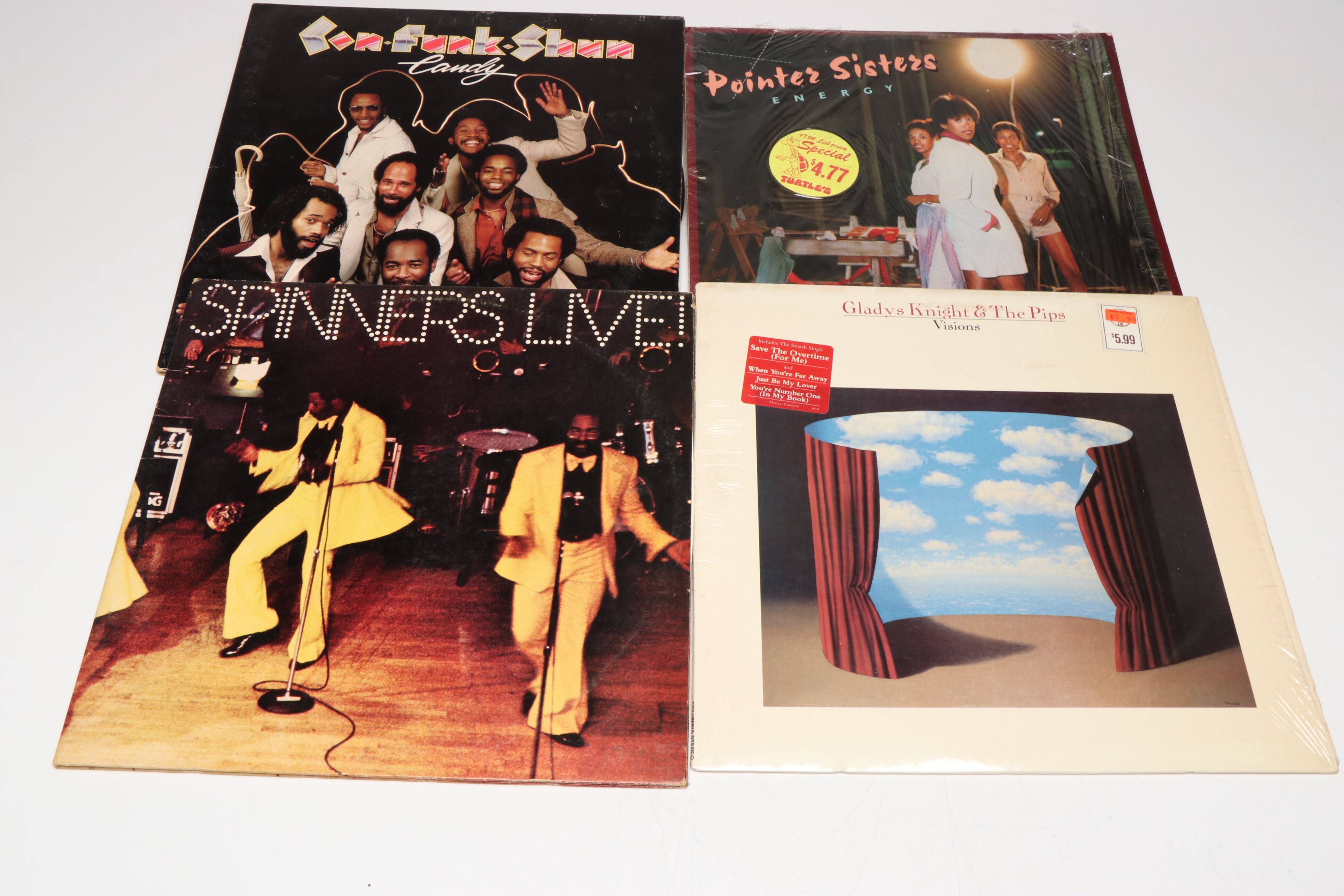 Aretha Franklin, Stevie Wonder, Tina Turner, and More Vinyl Record Albums