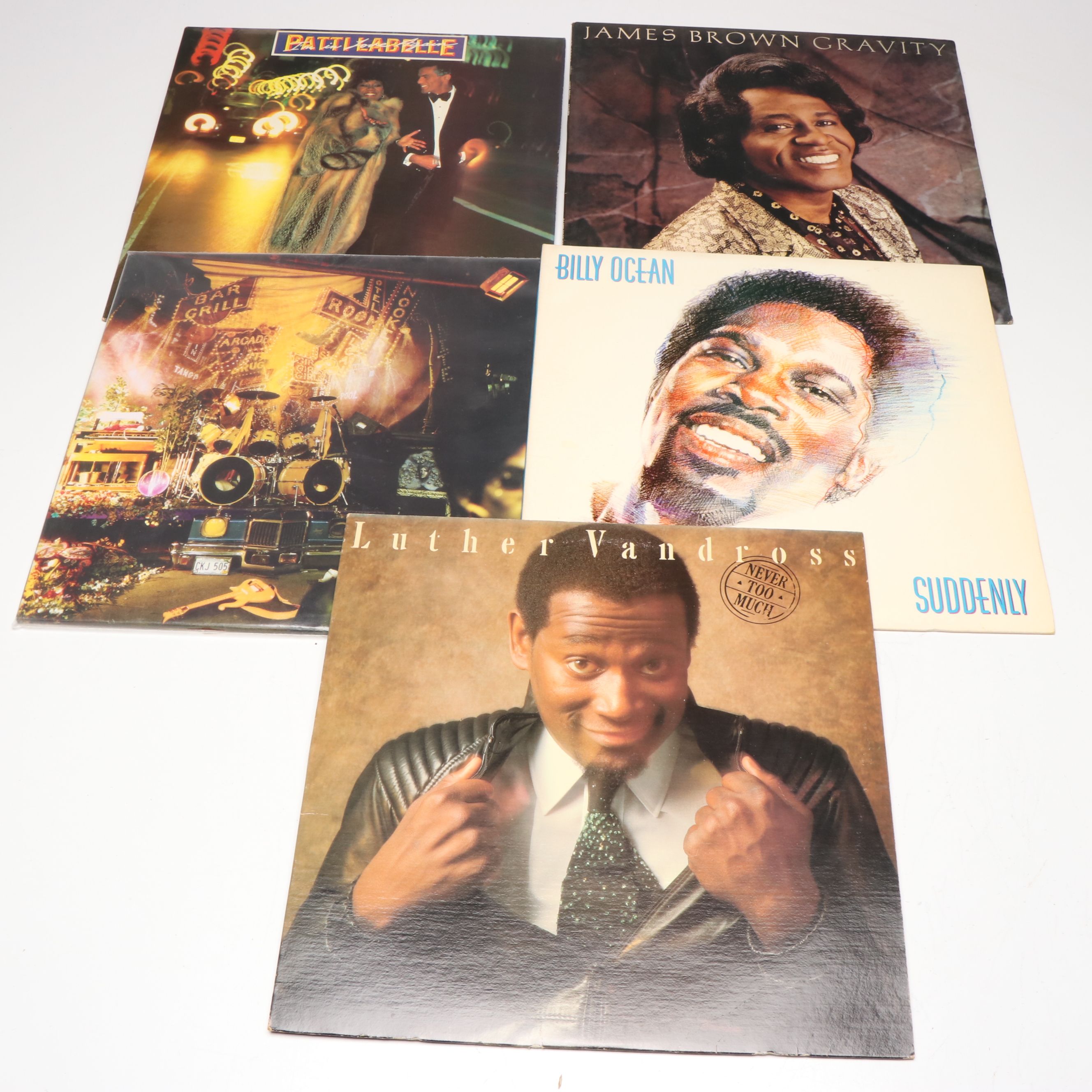 Aretha Franklin, Stevie Wonder, Tina Turner, and More Vinyl Record Albums