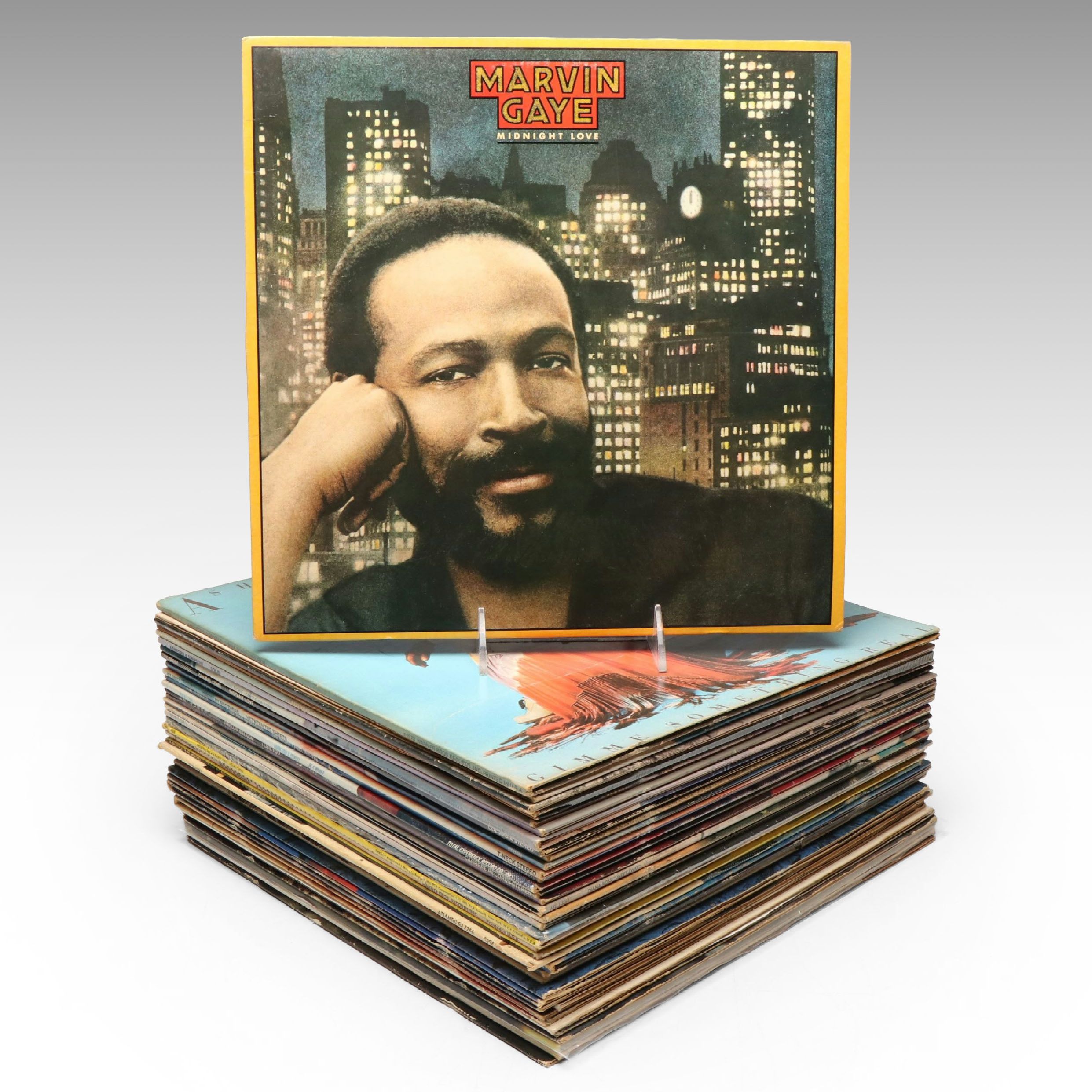 Aretha Franklin, Stevie Wonder, Tina Turner, and More Vinyl Record Albums