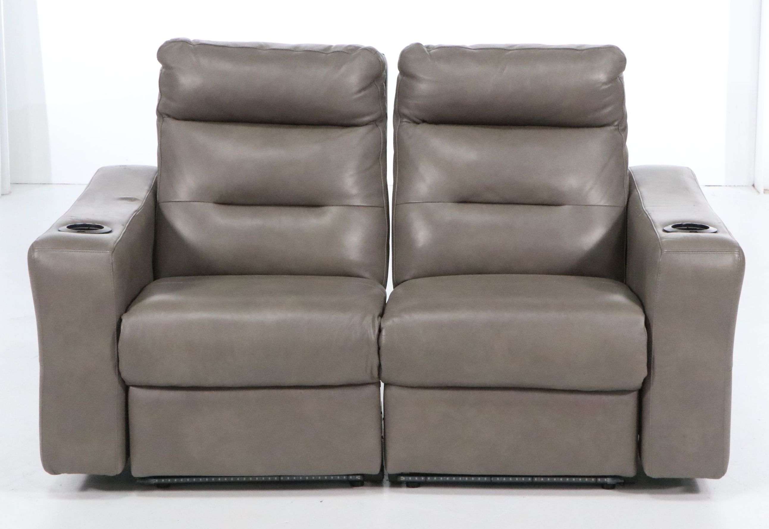 Elran Power Reclining Loveseat with Integrated Tech, 21st Century