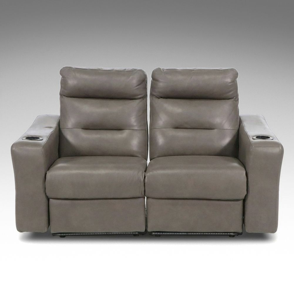 Elran Power Reclining Loveseat with Integrated Tech, 21st Century