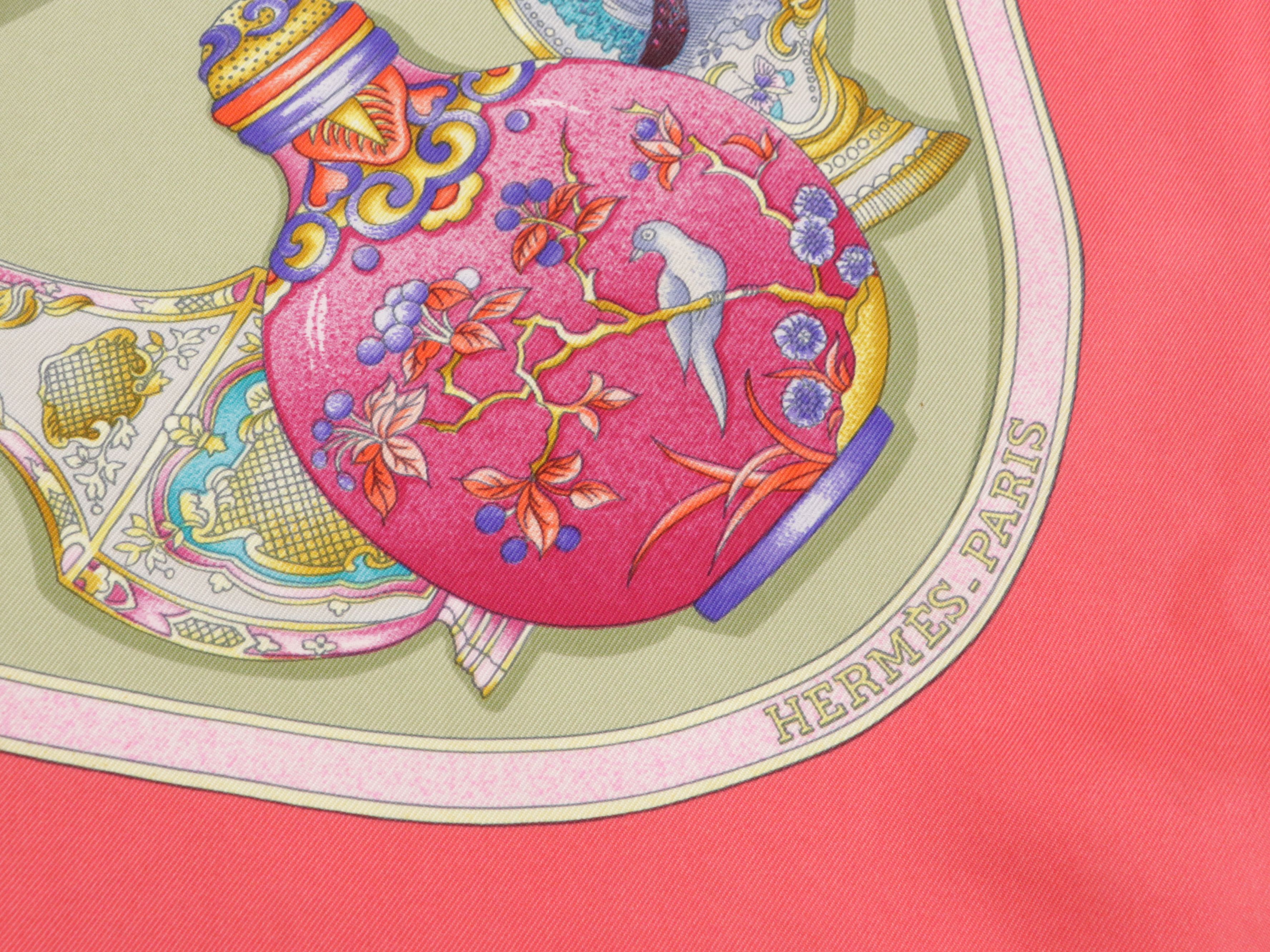 Hermès "Qu'importe le flacon Pourvu qu'on ait l'ivresse" Scarf 90 in Silk Twill