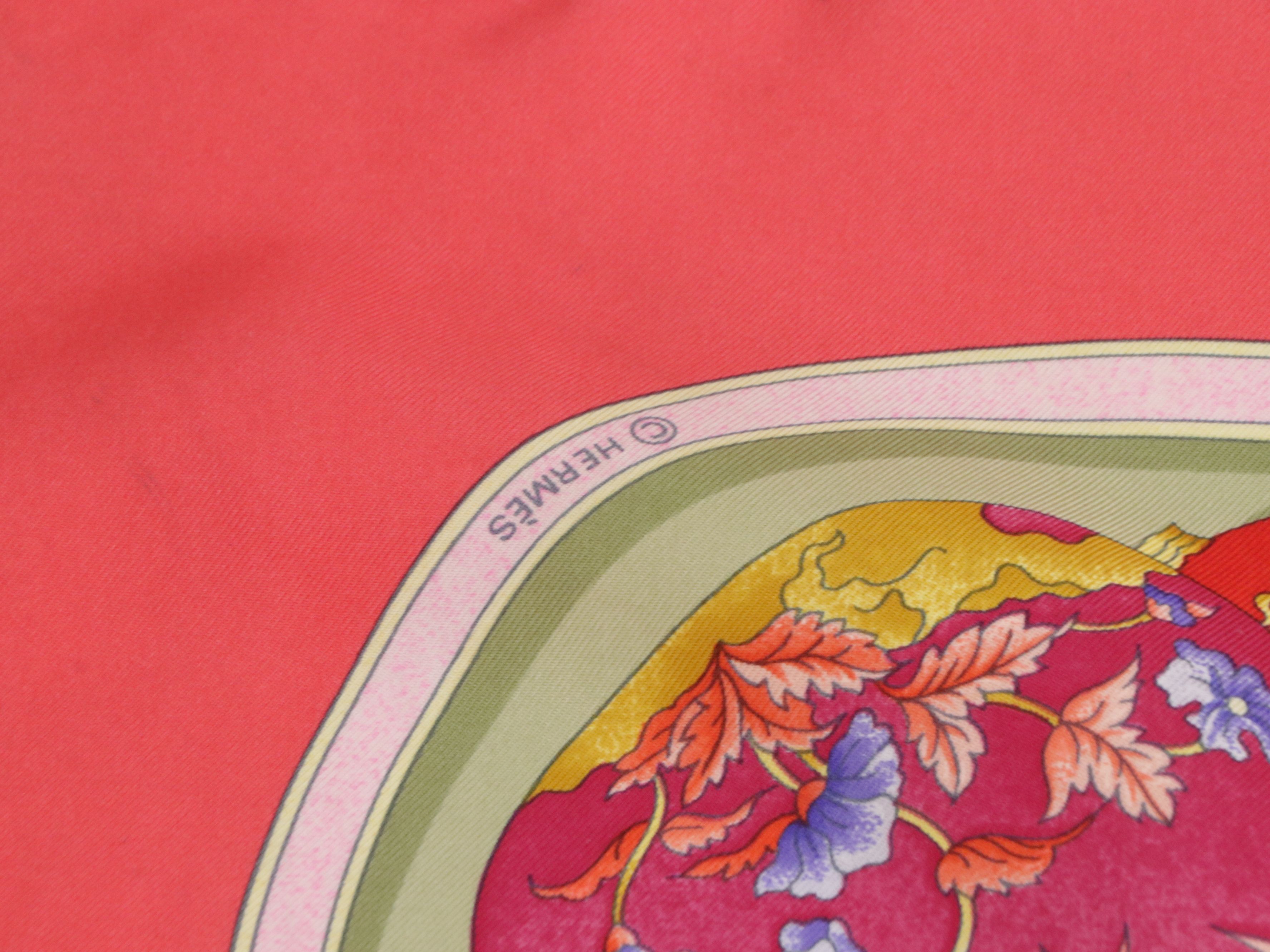 Hermès "Qu'importe le flacon Pourvu qu'on ait l'ivresse" Scarf 90 in Silk Twill