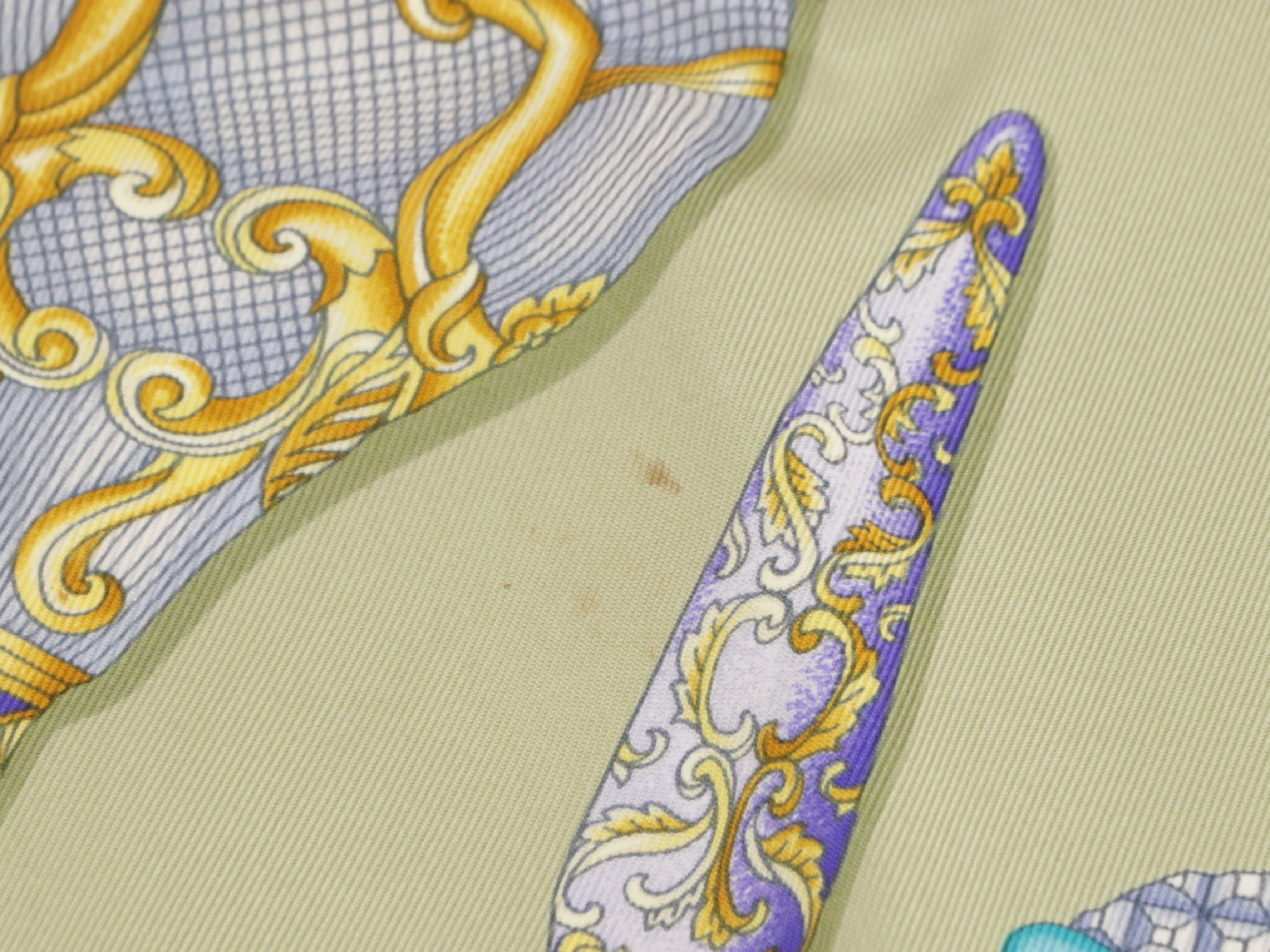 Hermès "Qu'importe le flacon Pourvu qu'on ait l'ivresse" Scarf 90 in Silk Twill