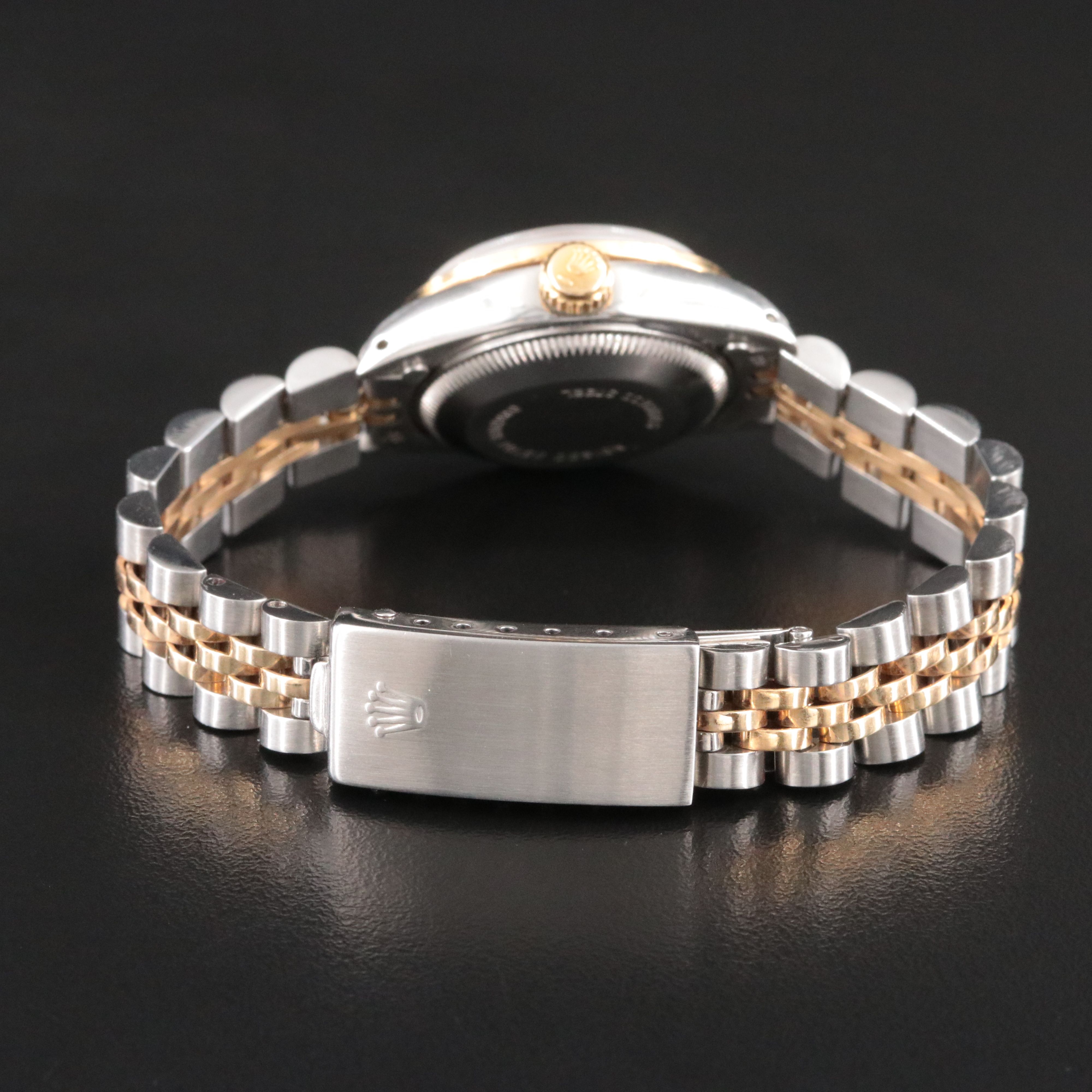 1982 Rolex Custom Colored Gemstones & Diamonds Dial, Bezel Datejust Watch