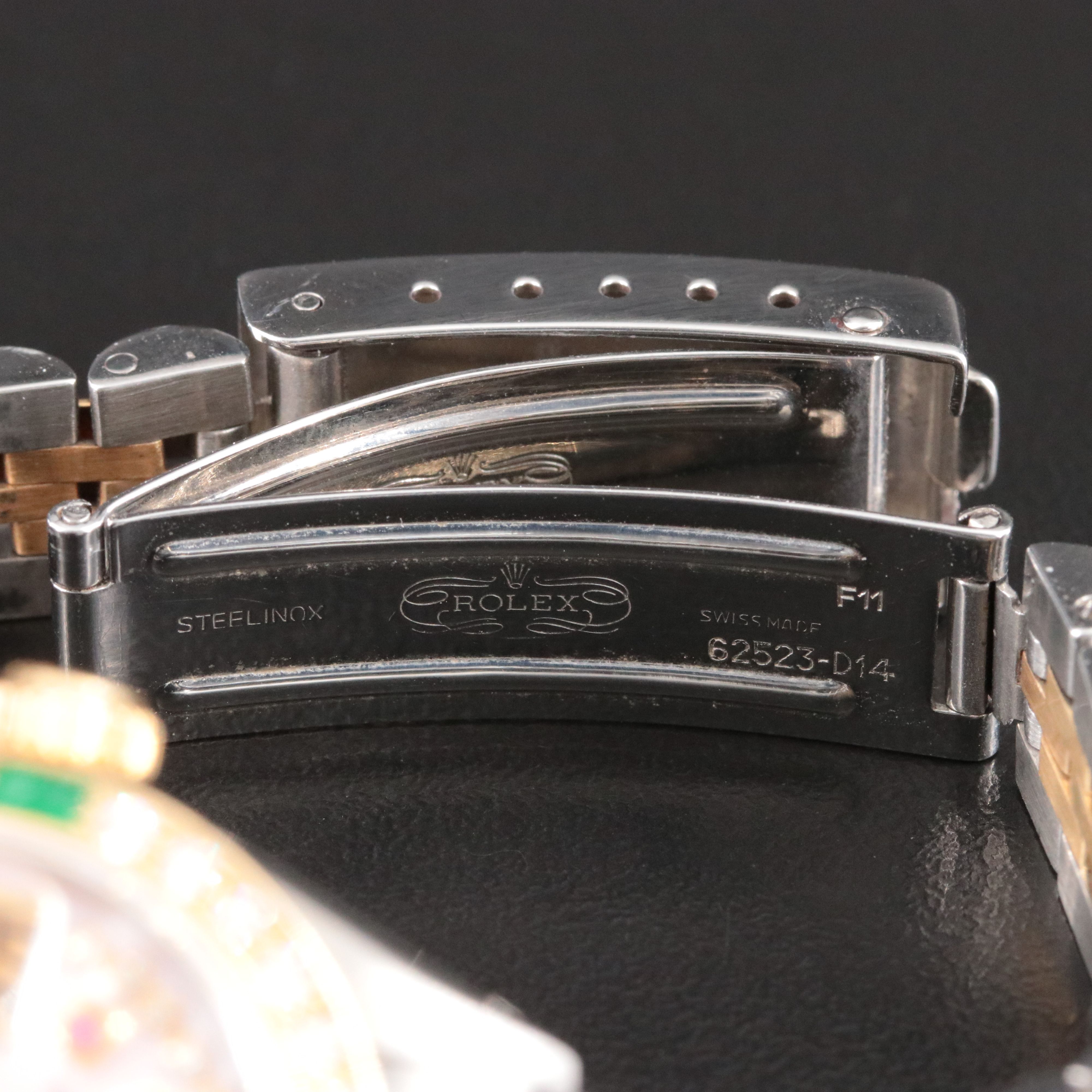 1982 Rolex Custom Colored Gemstones & Diamonds Dial, Bezel Datejust Watch