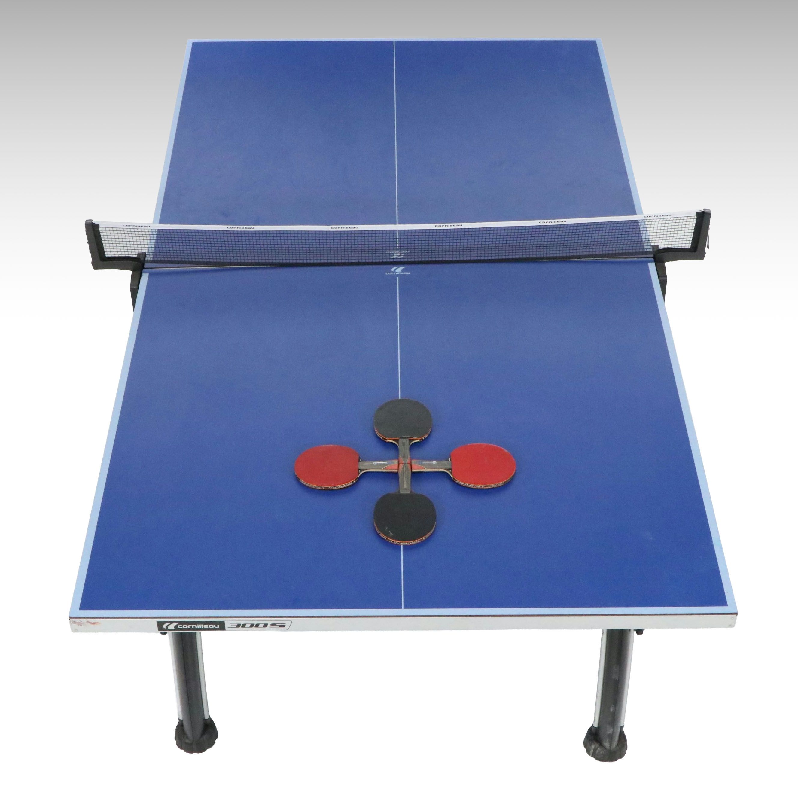 Cornilleau 300S Ping-Pong Table with Paddles