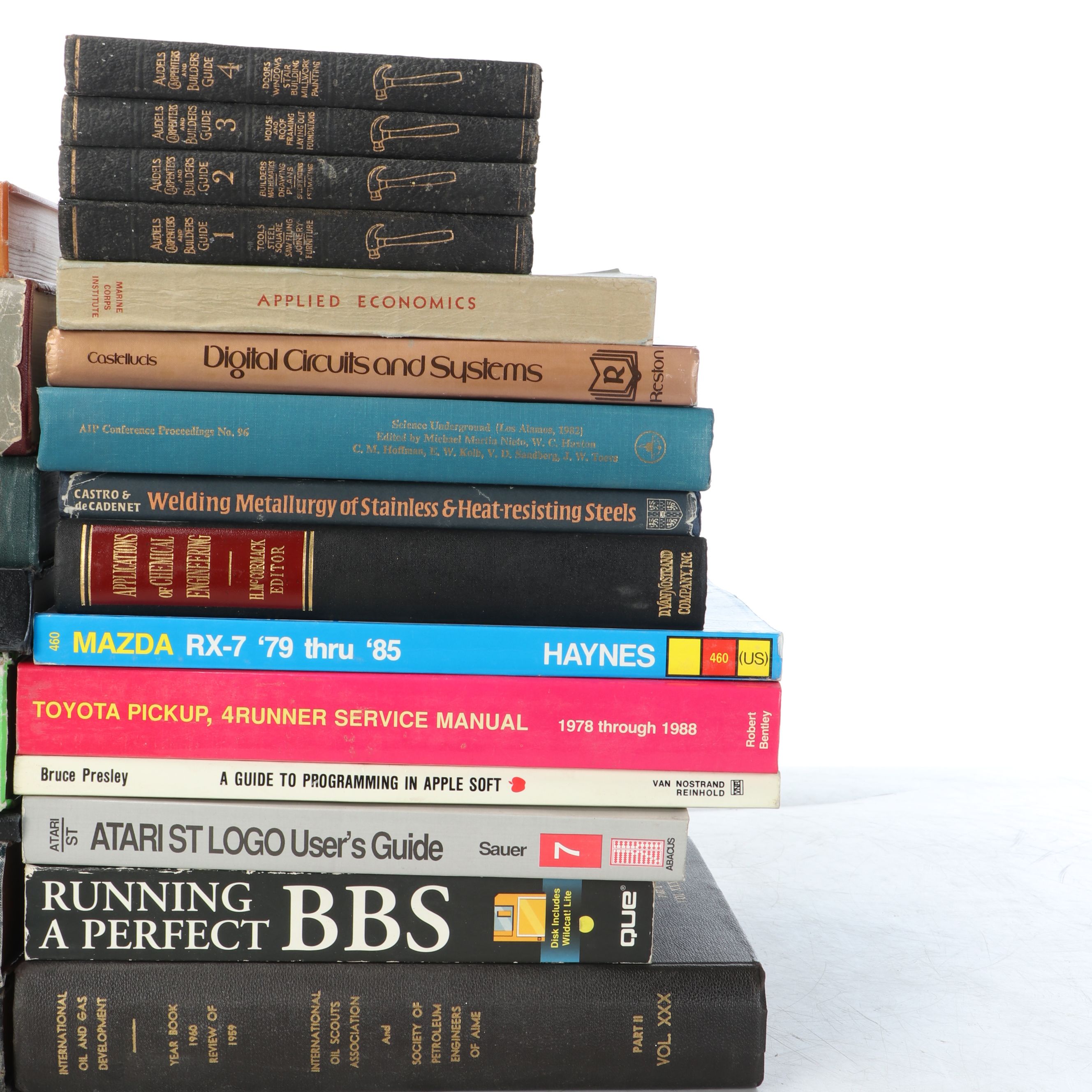 "Carpenters and Builders Library" Vol. I by Harry F. Ulrey and More Books