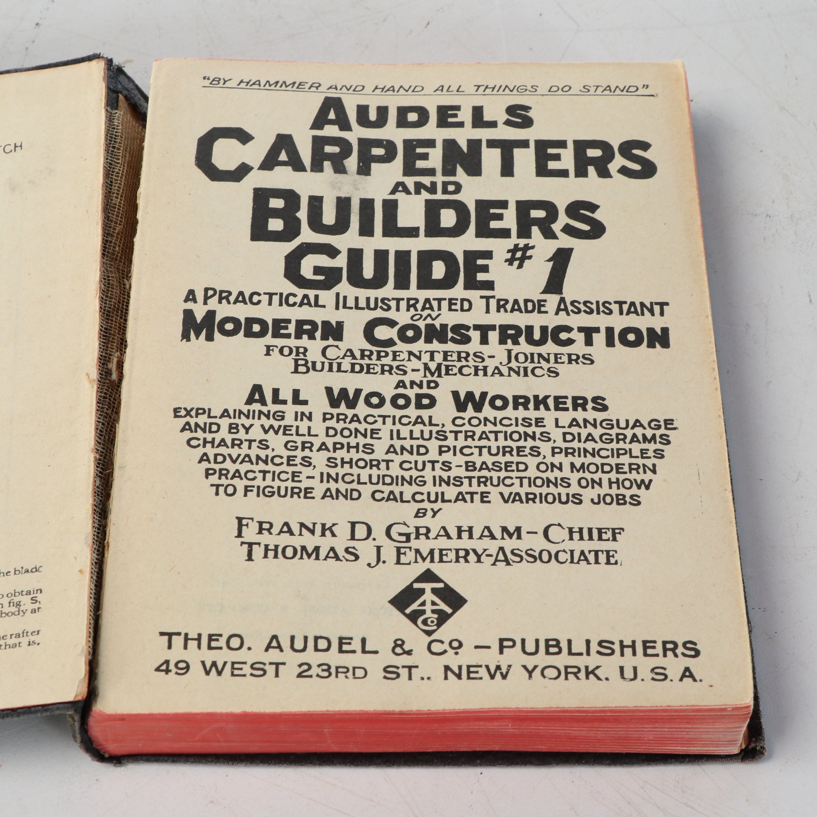 "Carpenters and Builders Library" Vol. I by Harry F. Ulrey and More Books