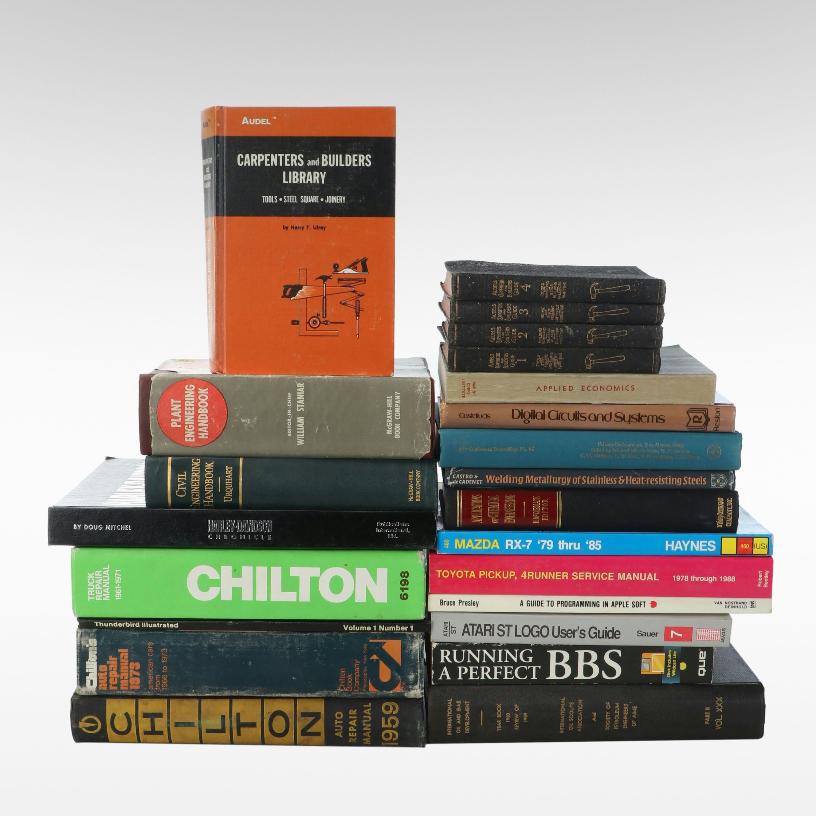 "Carpenters and Builders Library" Vol. I by Harry F. Ulrey and More Books