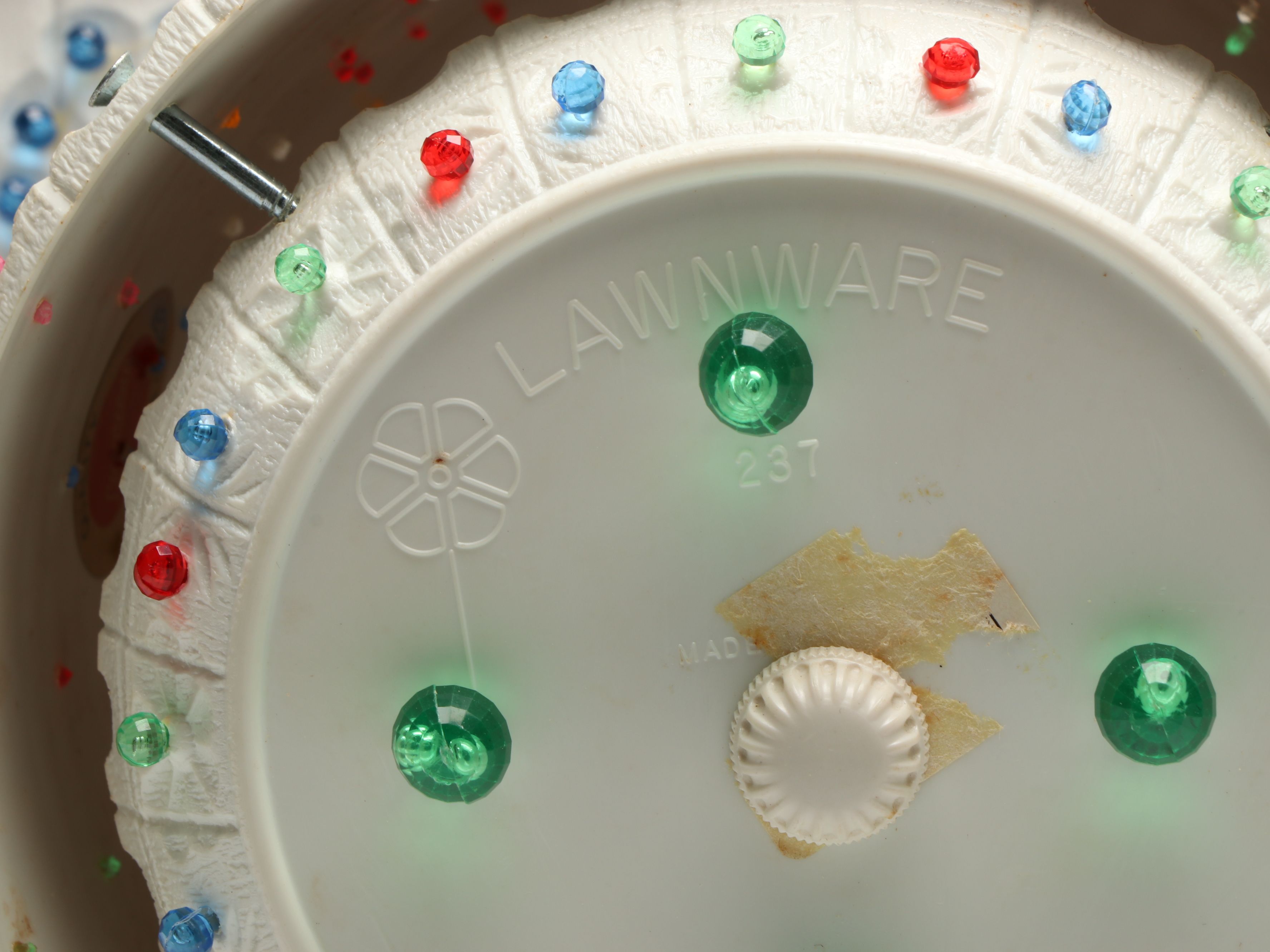 Lawnware Multicolor Beaded White Patio Lanterns