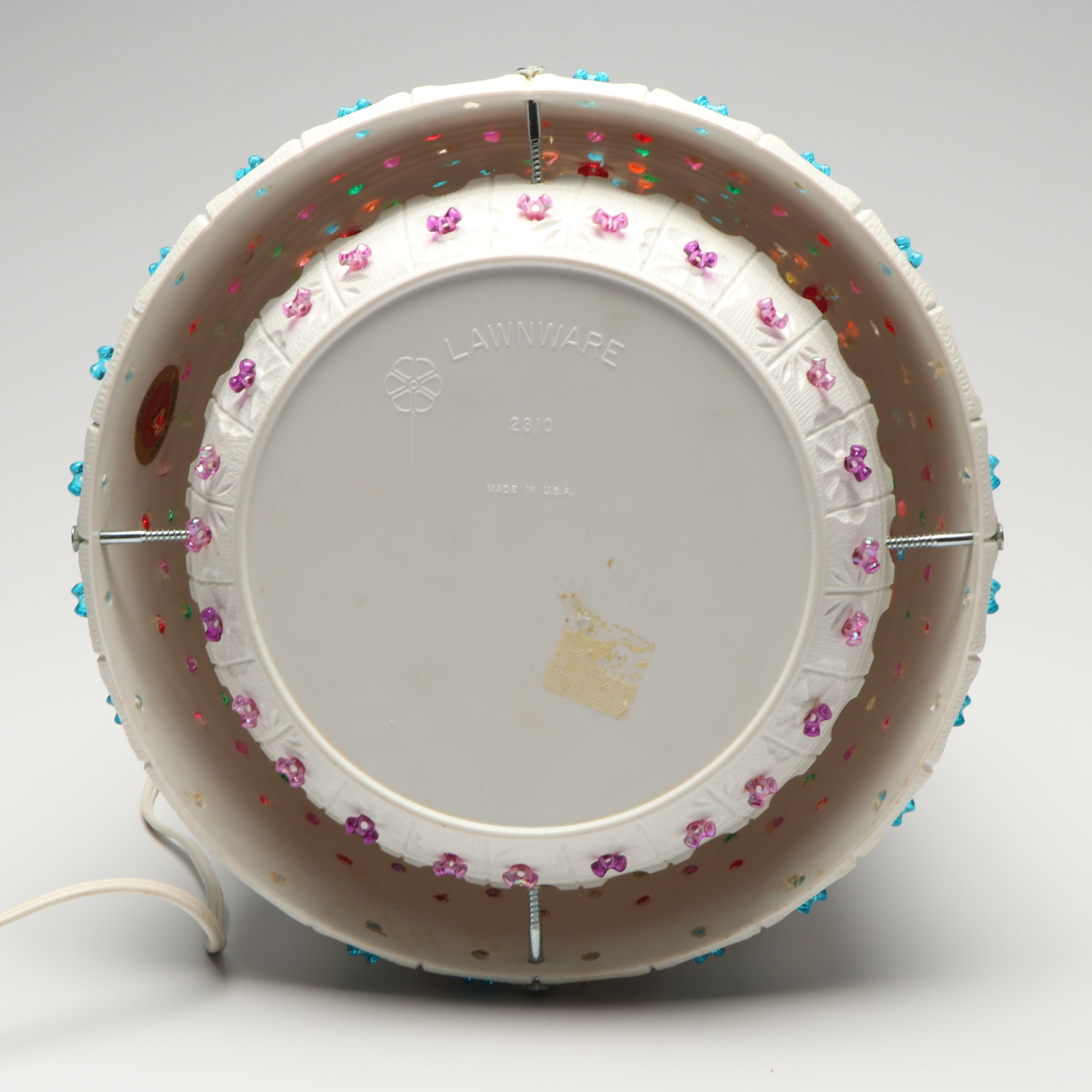 Lawnware Multicolor Beaded White Patio Lanterns