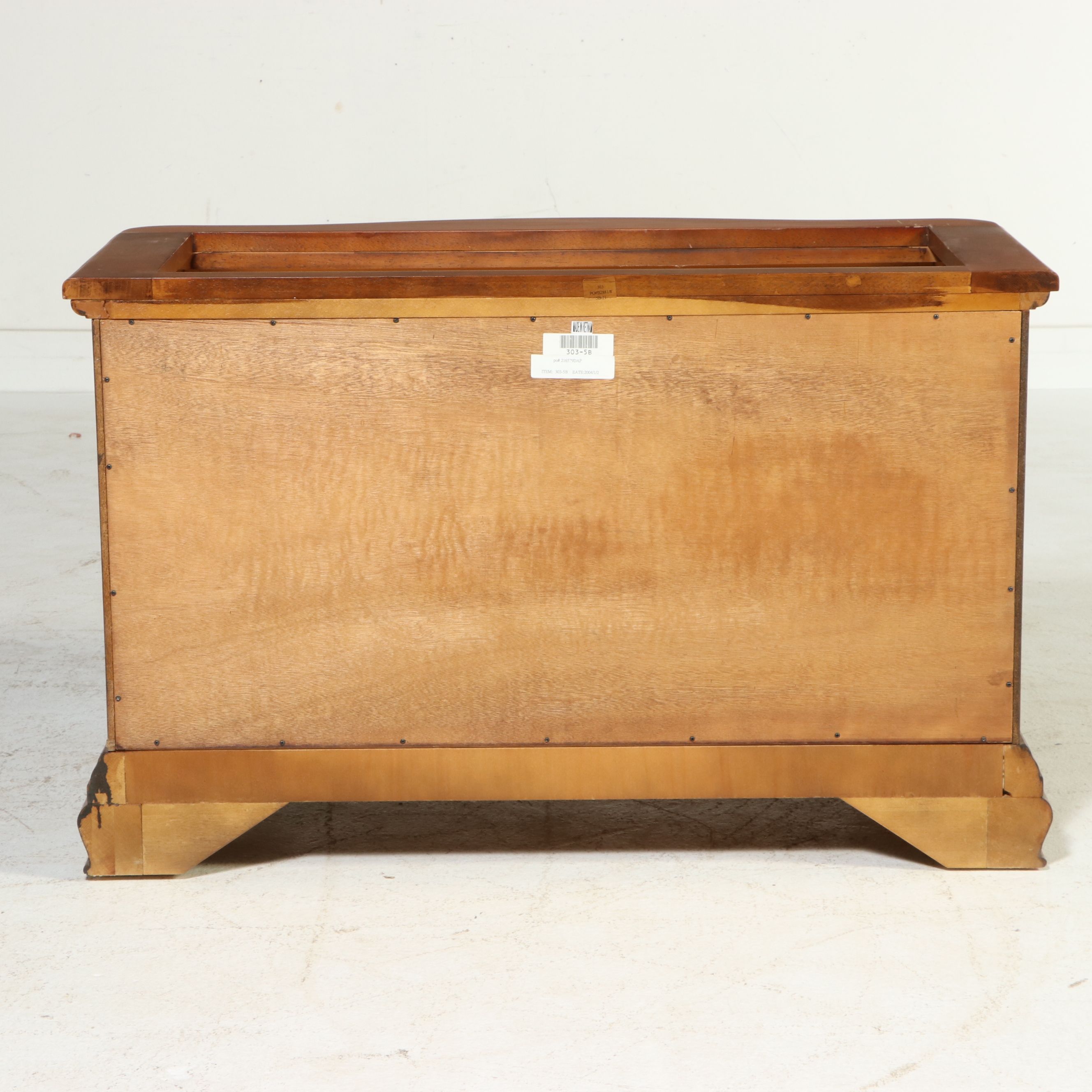 Two-Piece French Provincial Style Cabinet