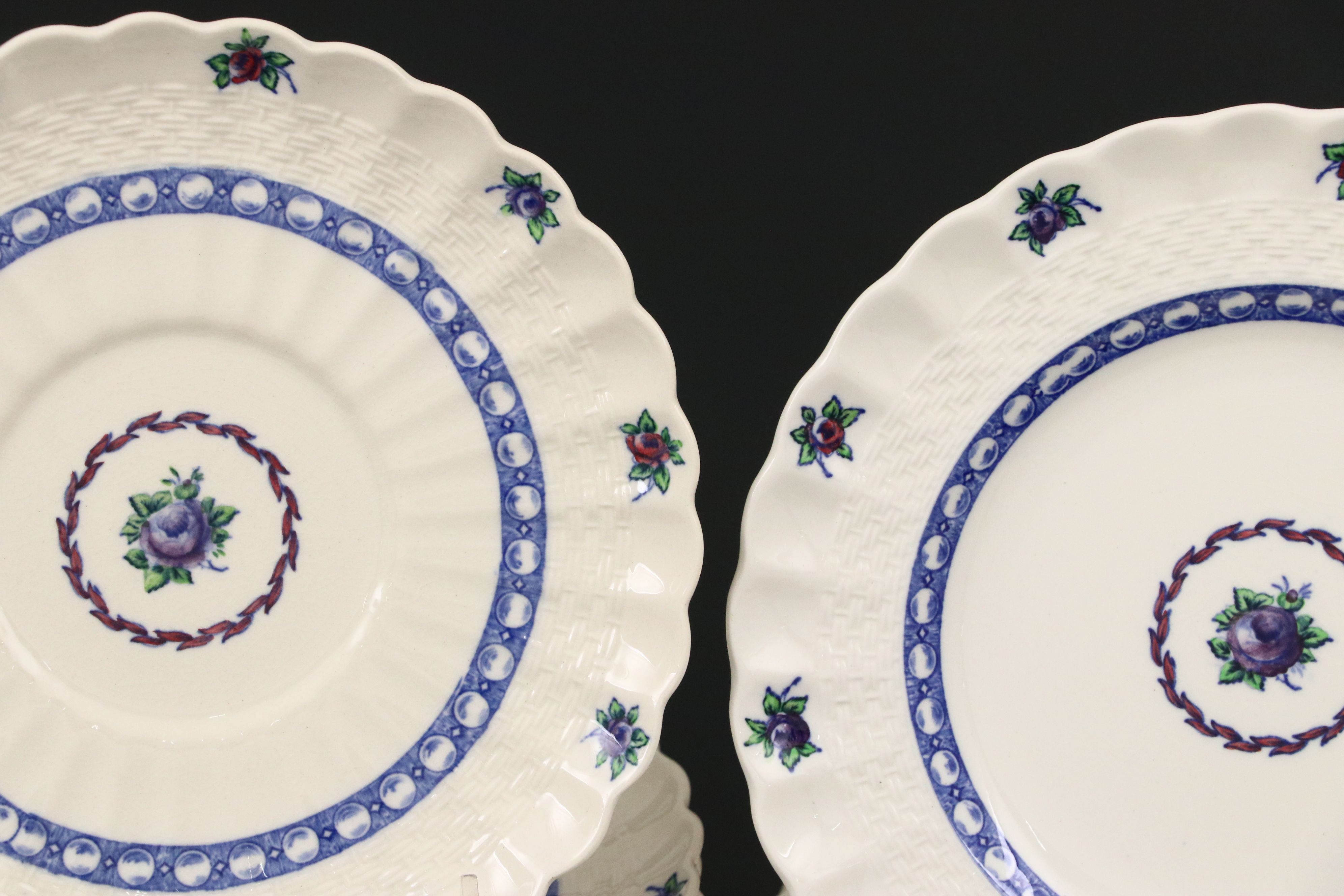 Copeland Spode Porcelain Cream Soup Bowls, Cups, Saucers, and More Dinnerware