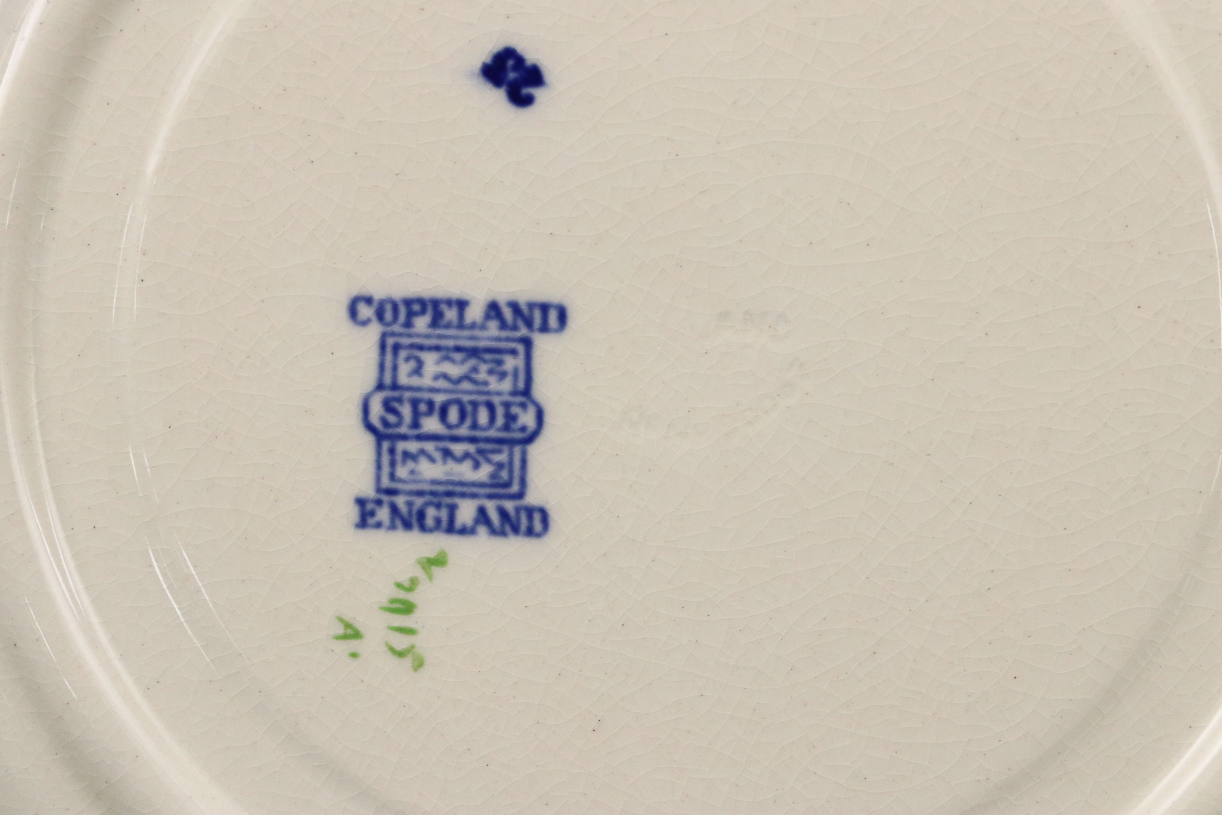 Copeland Spode Porcelain Cream Soup Bowls, Cups, Saucers, and More Dinnerware
