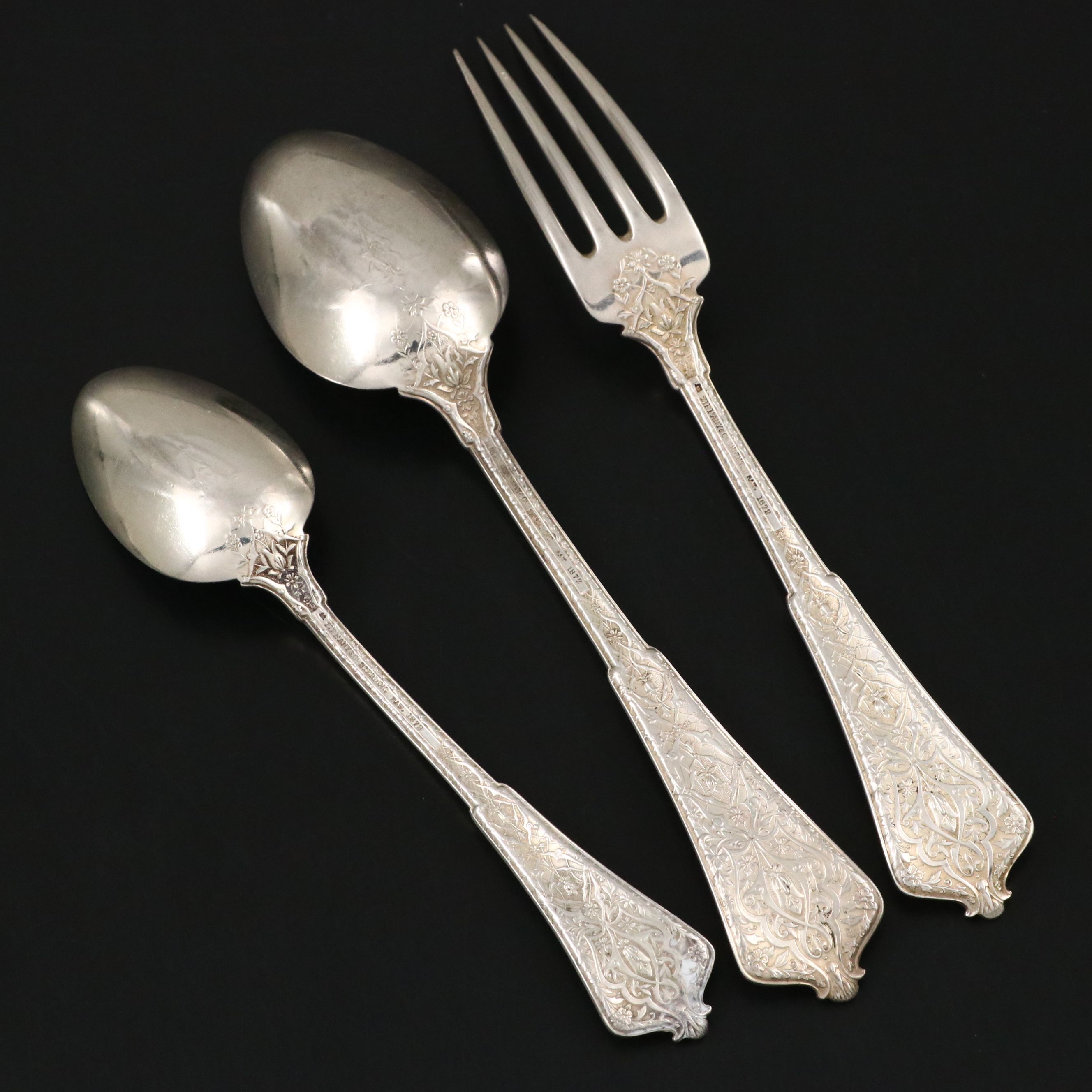 Tiffany & Co. "Persian" Sterling Silver Flatware