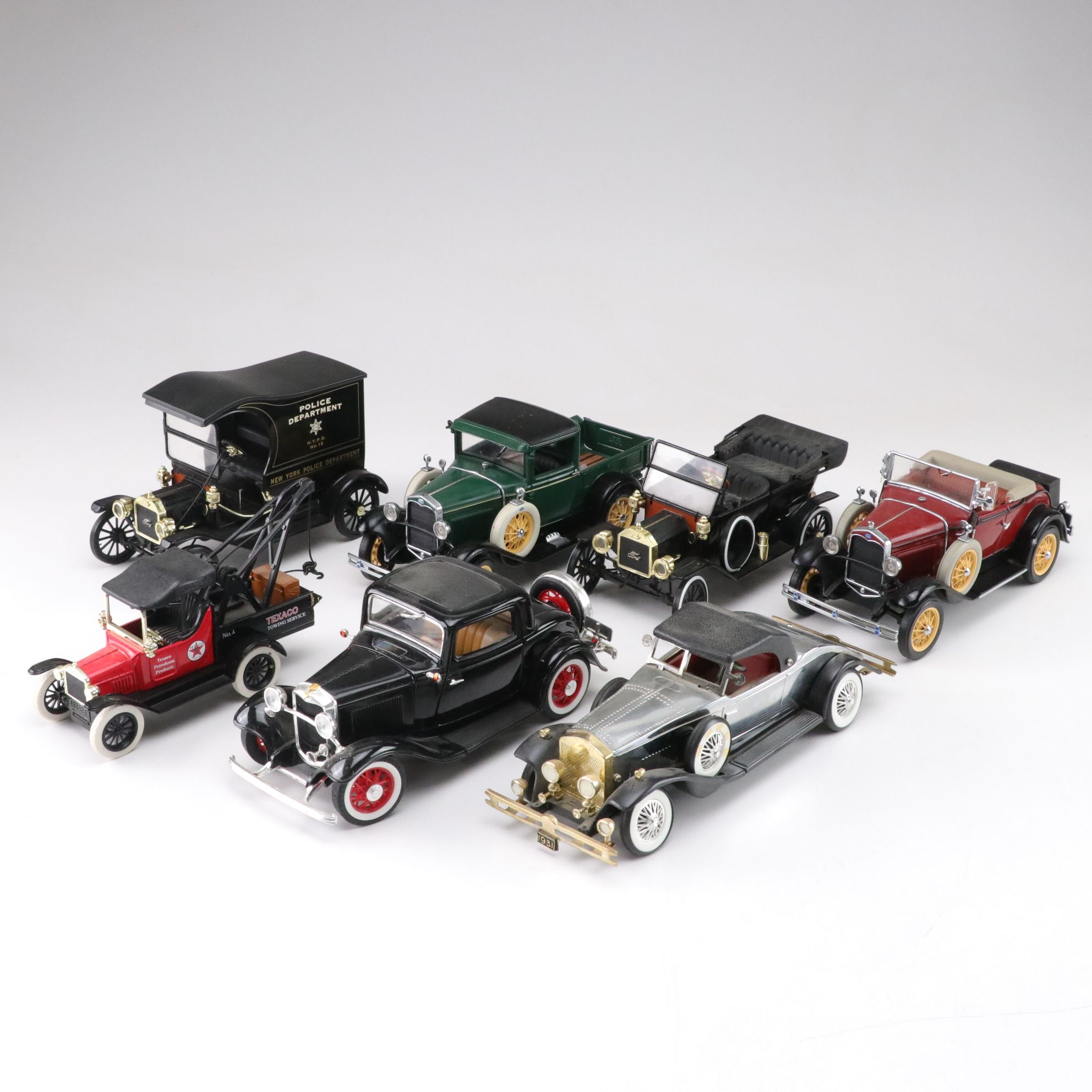 1931 Ford Model A and Other Diecast Model Cars