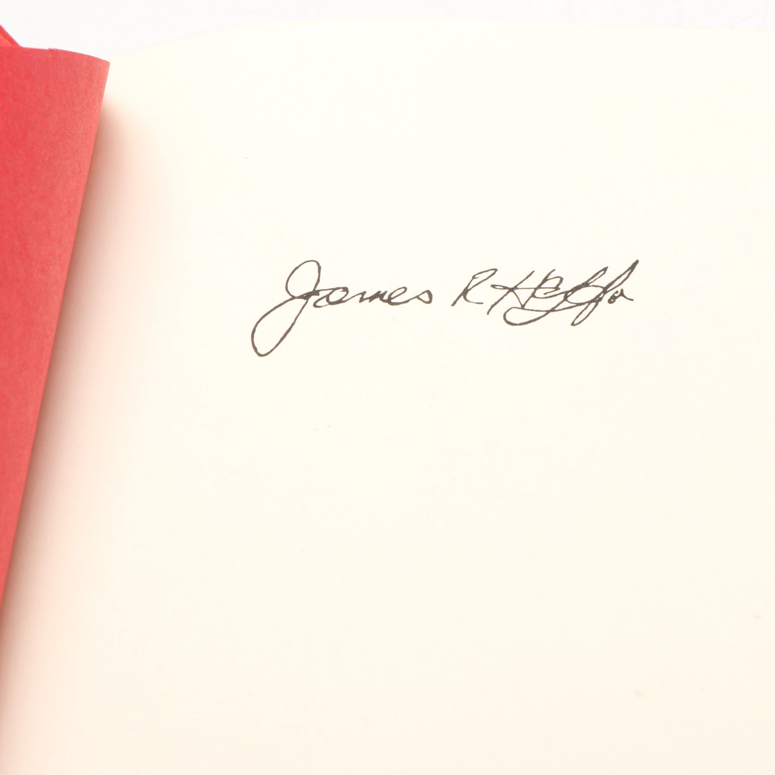 First Edition "Hoffa: The Real Story" by James R. Hoffa, 1975