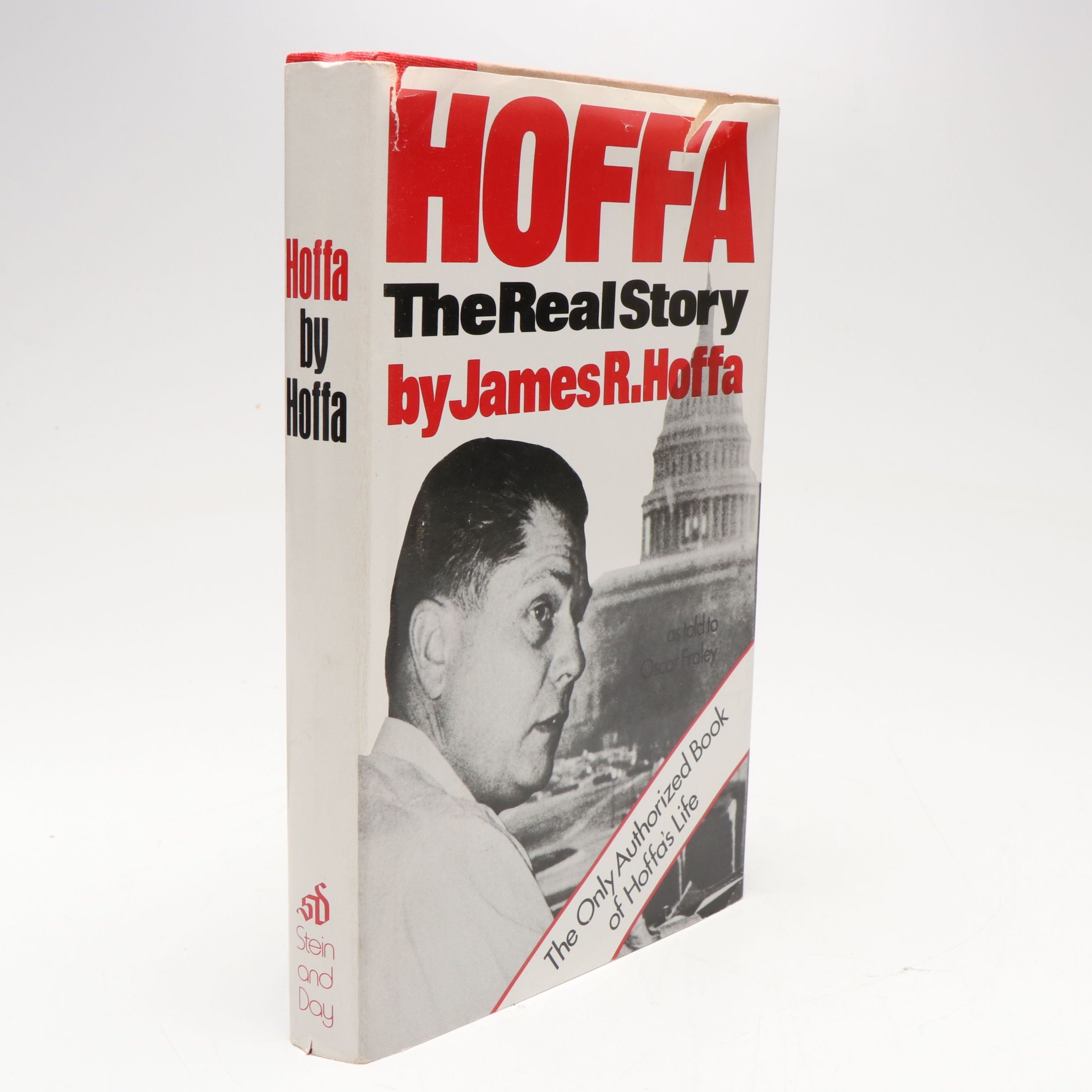 First Edition "Hoffa: The Real Story" by James R. Hoffa, 1975