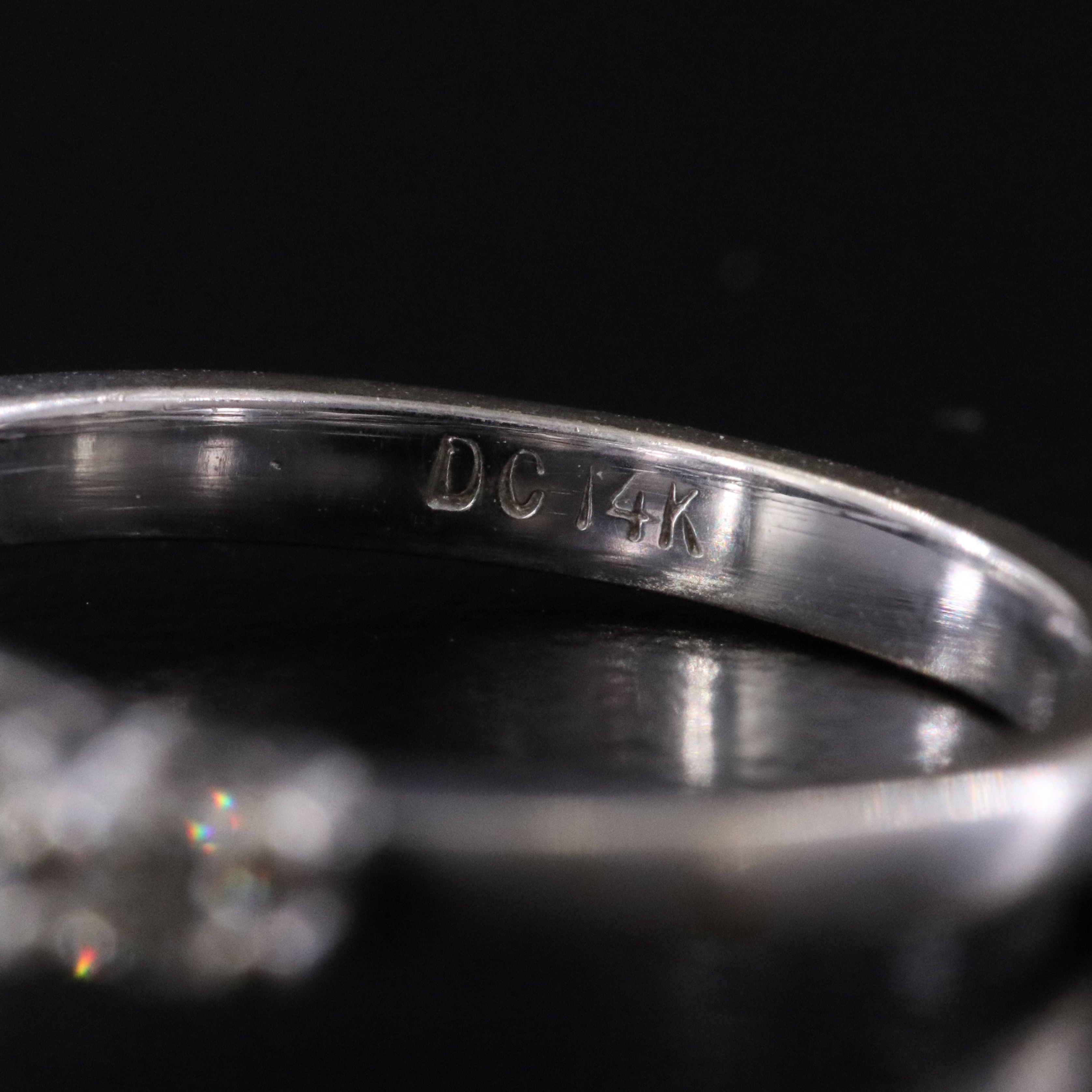 14K 1.49 CTW Diamond Ring and Band