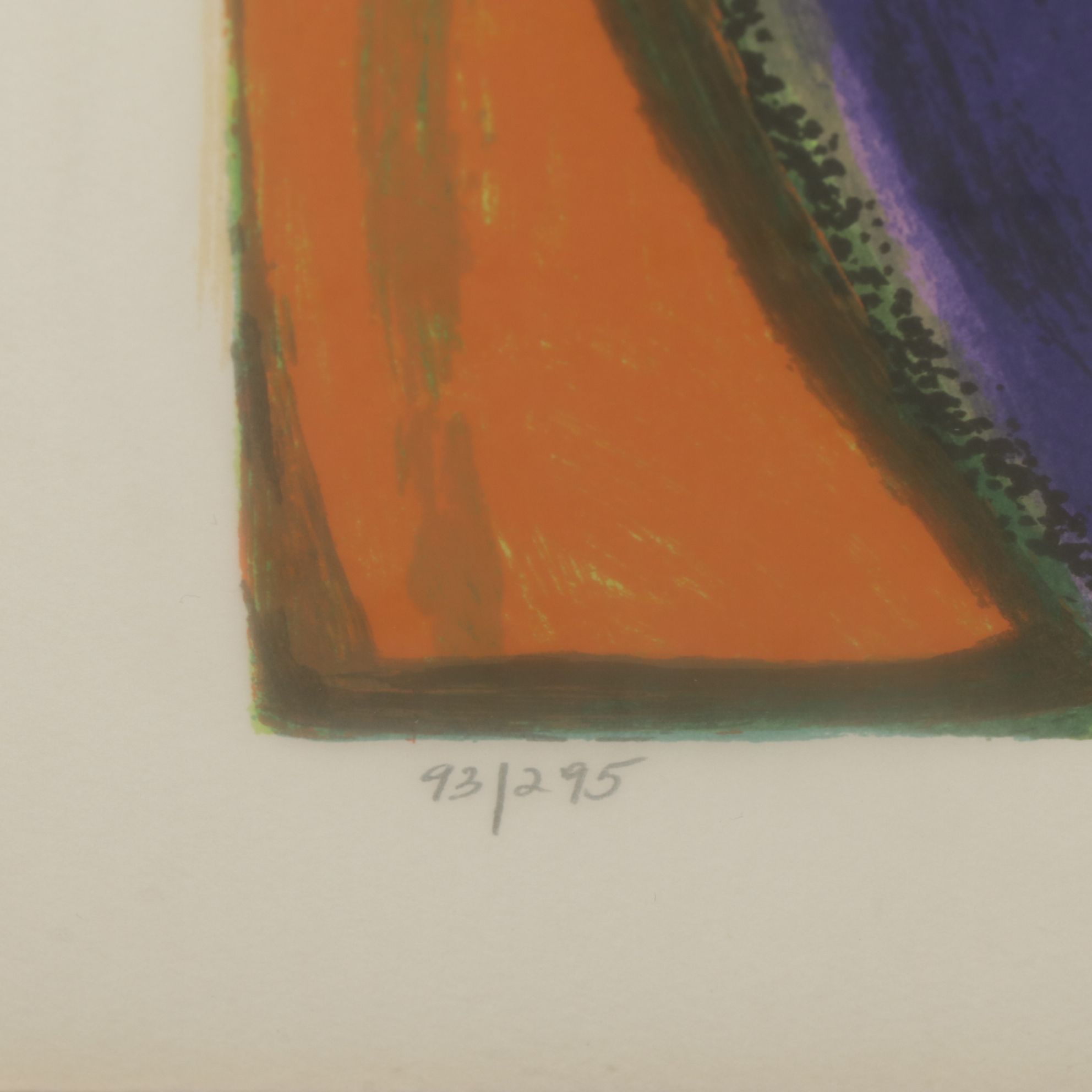 Bracha Guy Impressionist Serigraph "Lady with Landscape", Late 20th Century