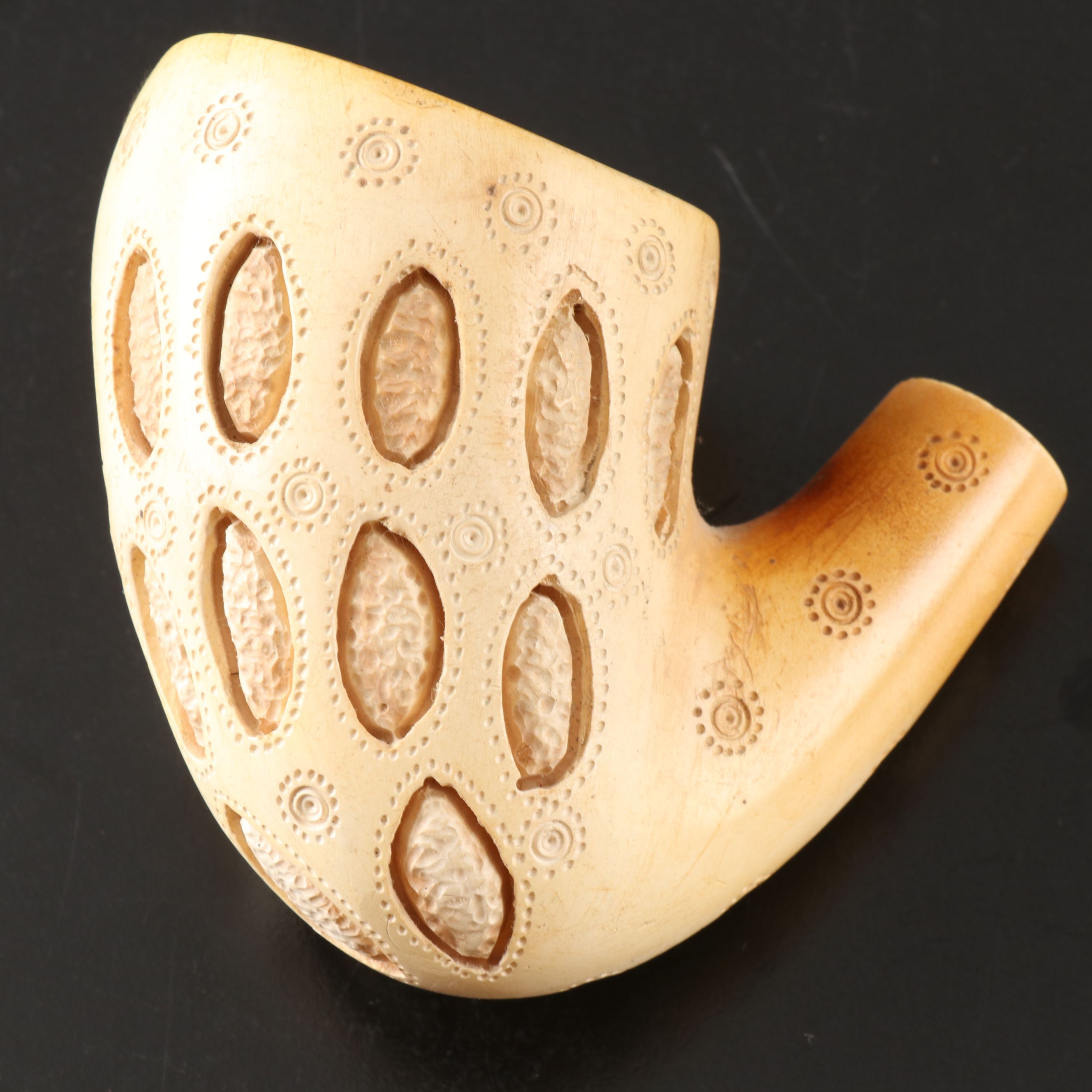 Sterling Banded and Other Figural Carved Meerschaum Pipes