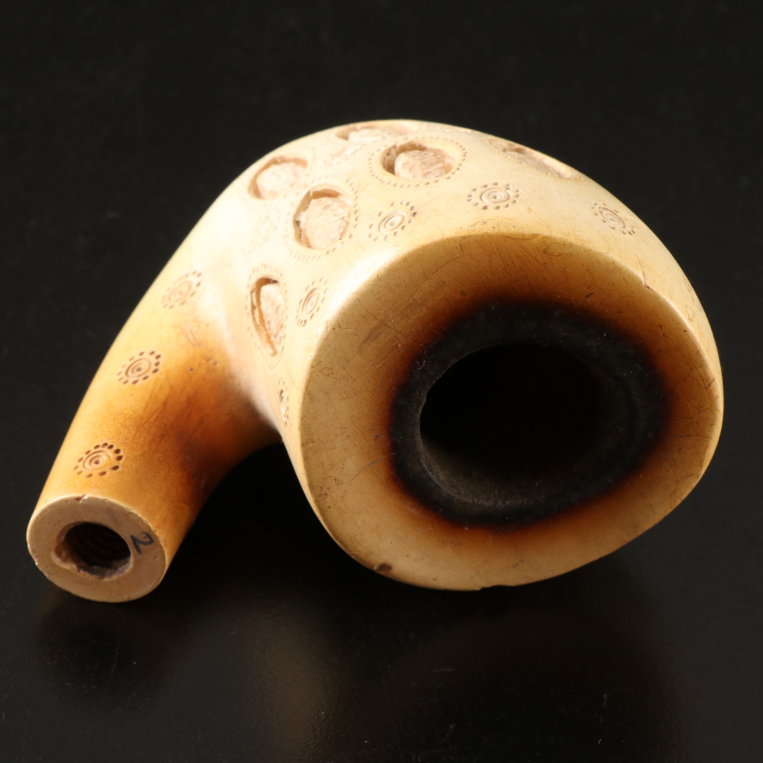 Sterling Banded and Other Figural Carved Meerschaum Pipes